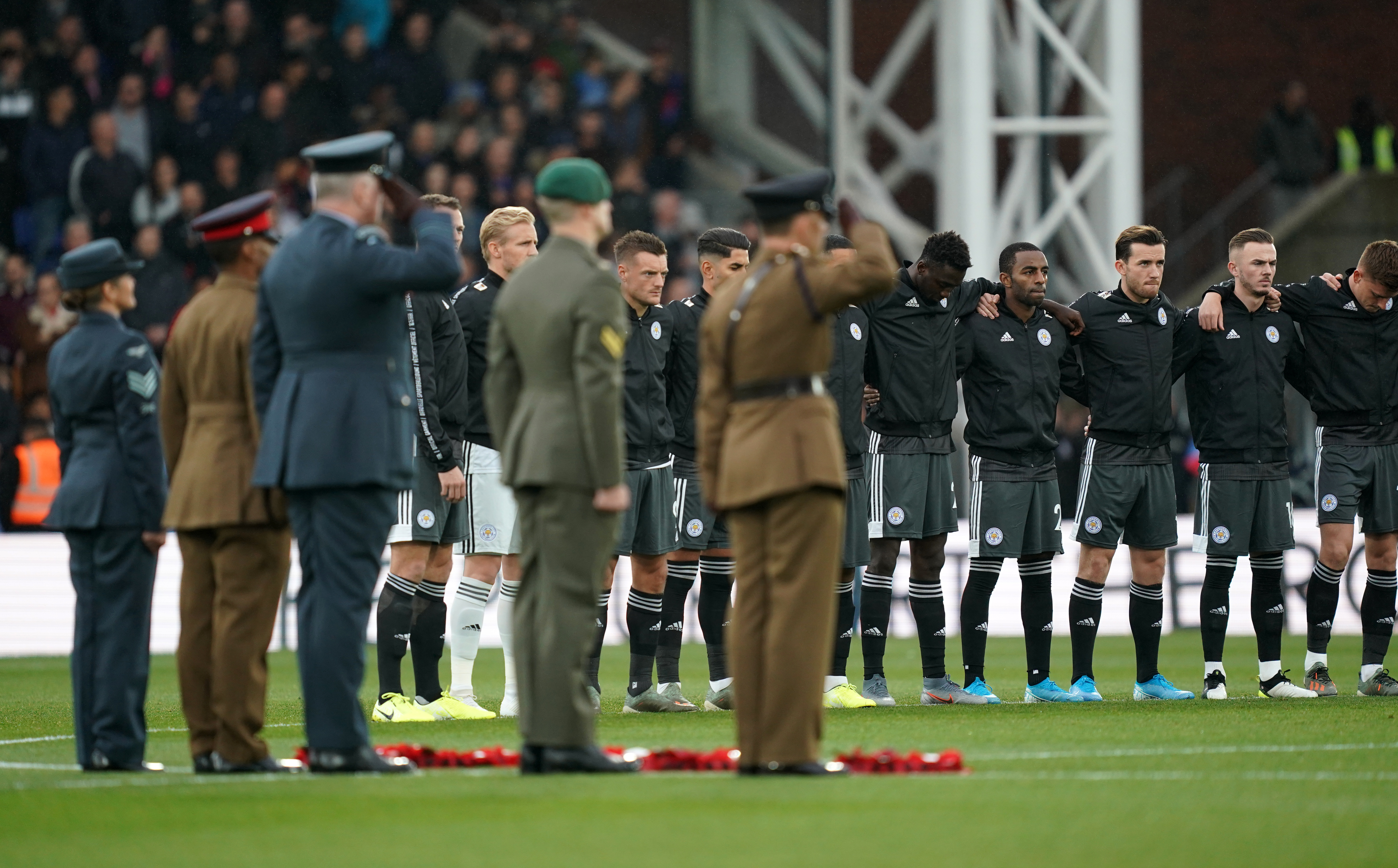 Remembrance Premier League Crystal Palace vs Leicester Credit PA 04112019.jpg 