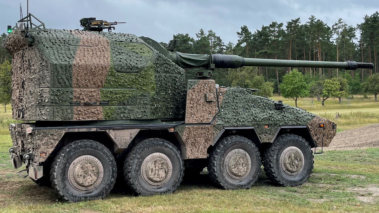 New agreement with Germany will help bring the Remote-Controlled Howitzer 155mm 52 calibre Wheeled Artillery Systems to the British Army (Picture: British Army).