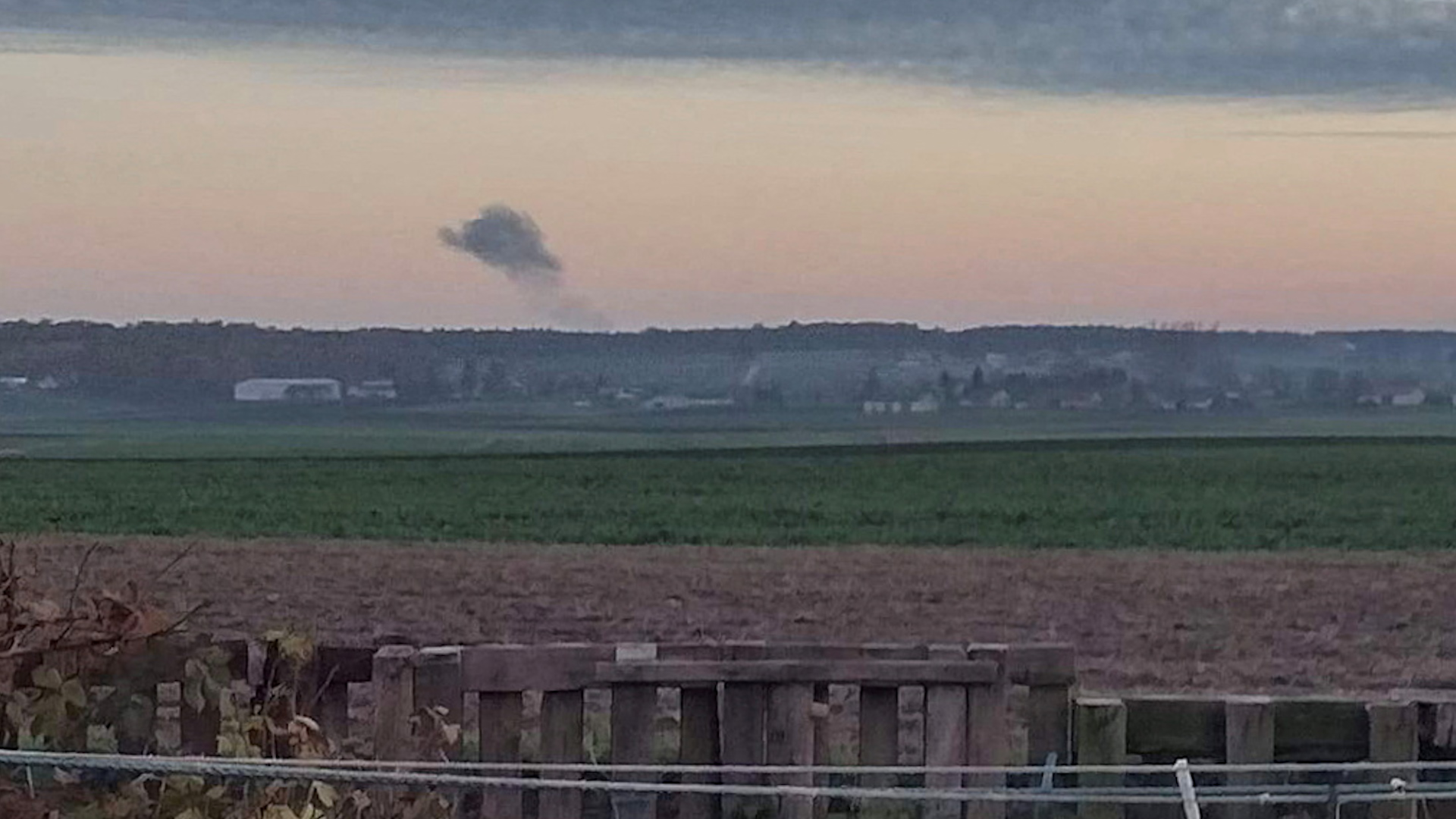 Reports of possible Russian missiles hitting Polish village