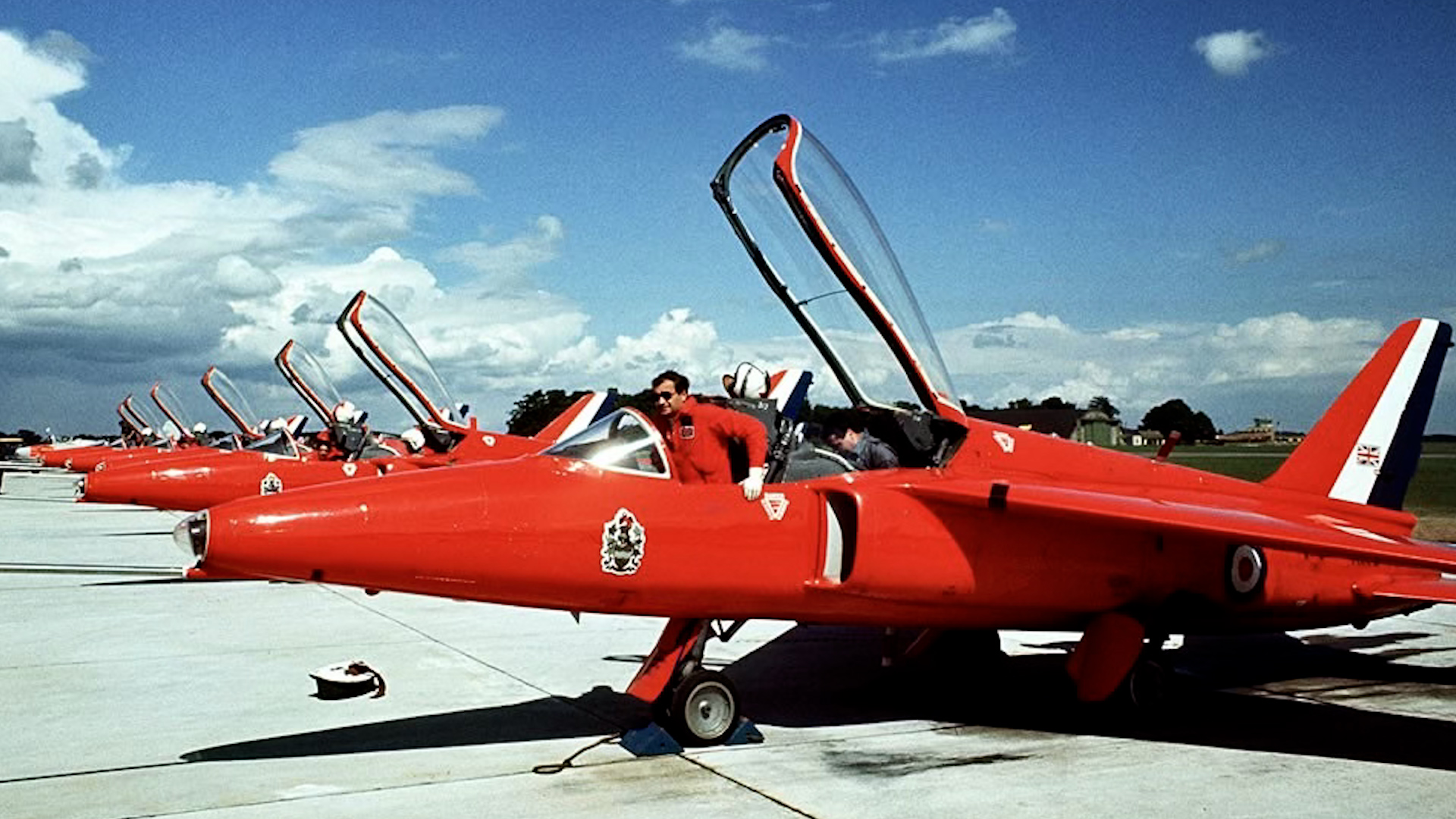 Retired Squadron Leader Henry Prince as Red 7 in the Red Arrows Credit Ray Deacon_0.jpg