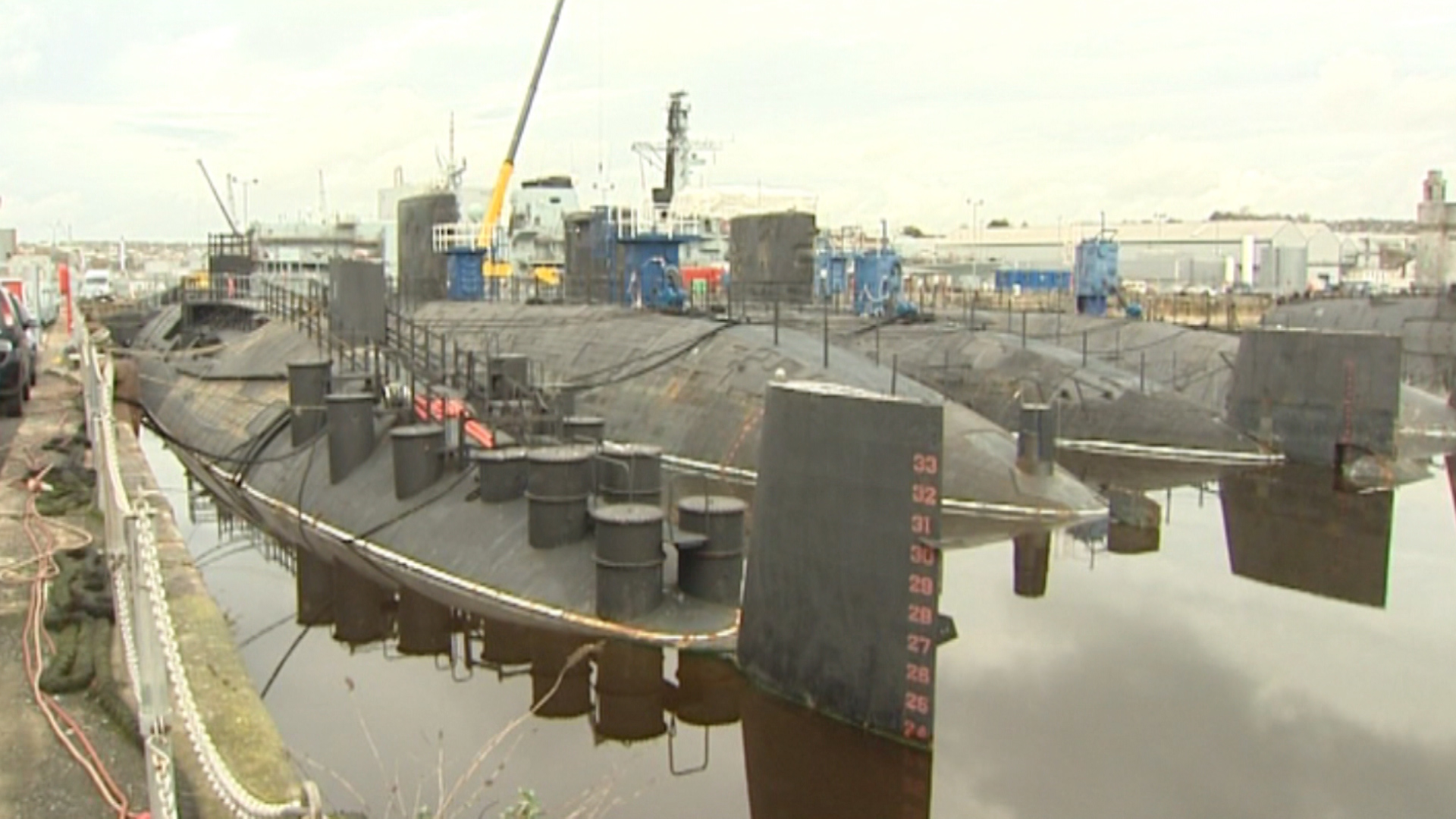 Retired submarines in Devonport