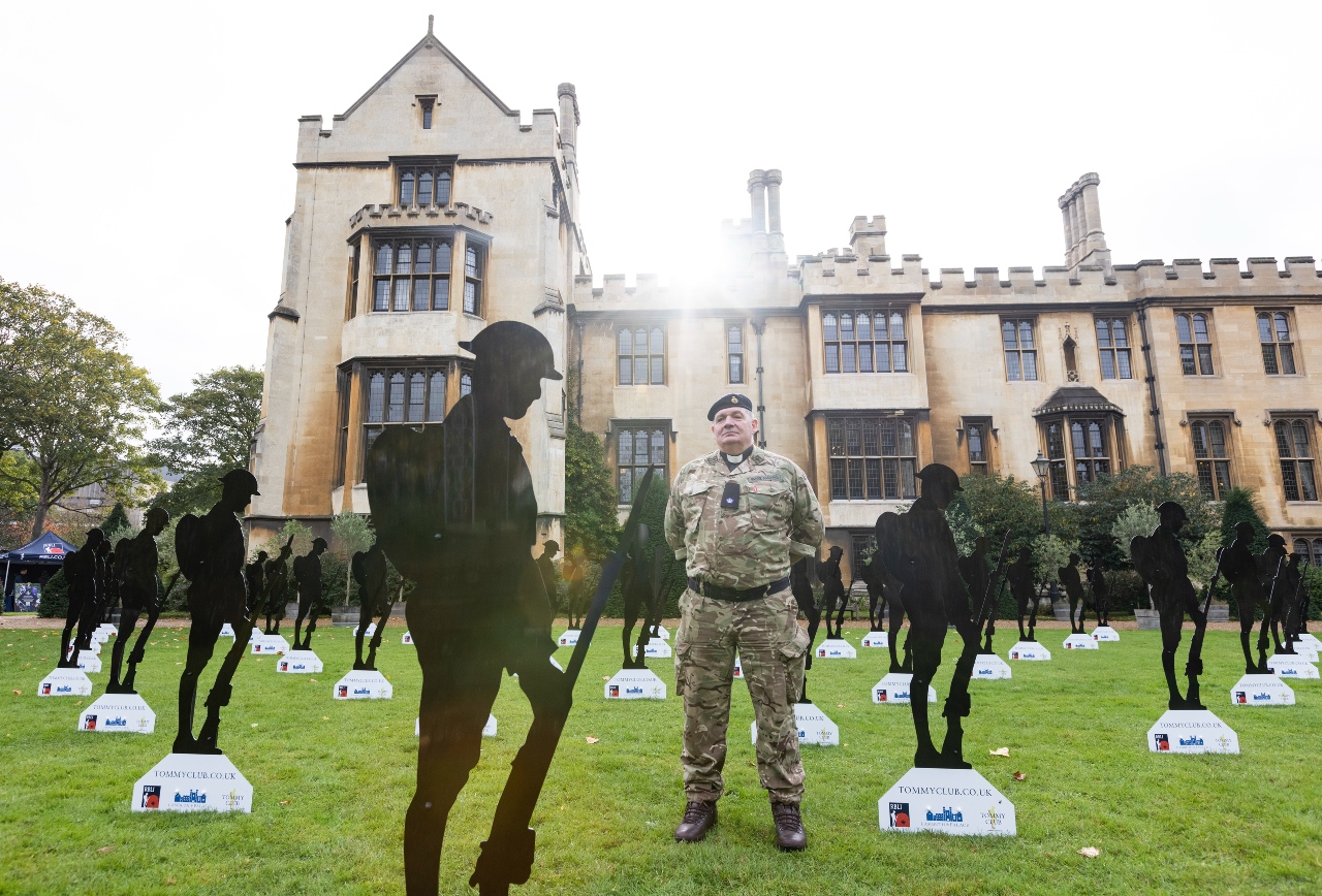 Reverend Angus Aagaard at Lambeth Palace Remembers (Picture: RBLI).