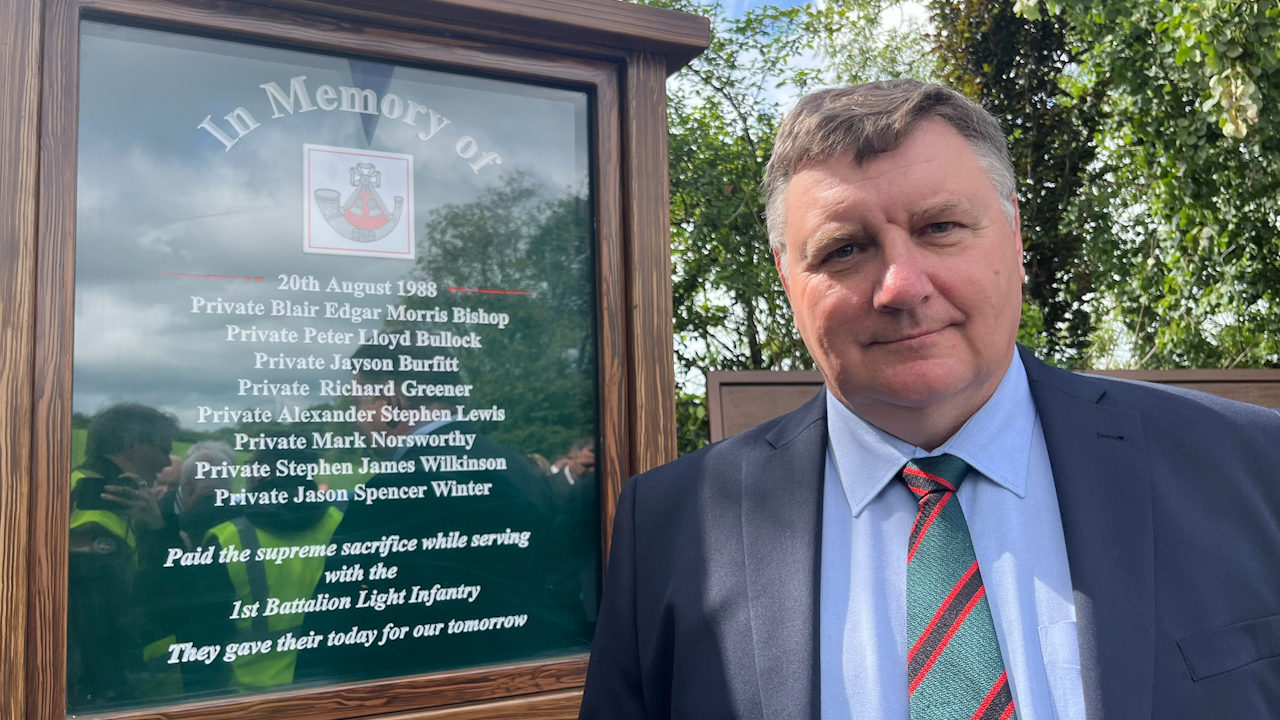 Richard Jutsum was one of 28 survivors of the Ballygawley bus bombing in 1988 (Picture: PA Media).