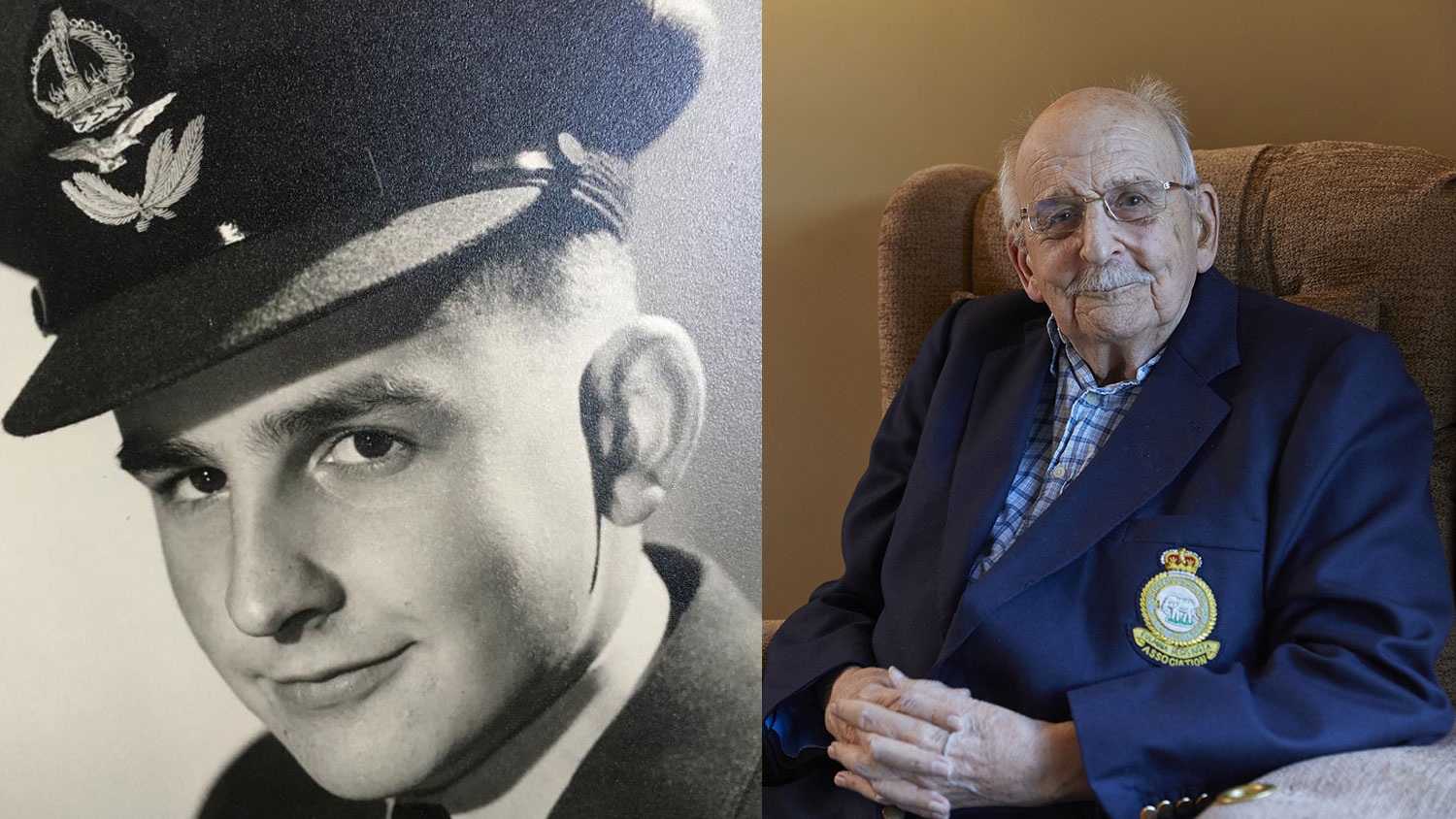 Richard recalled a tremendous amount of relief on VE Day CREDIT Royal Star & Garter