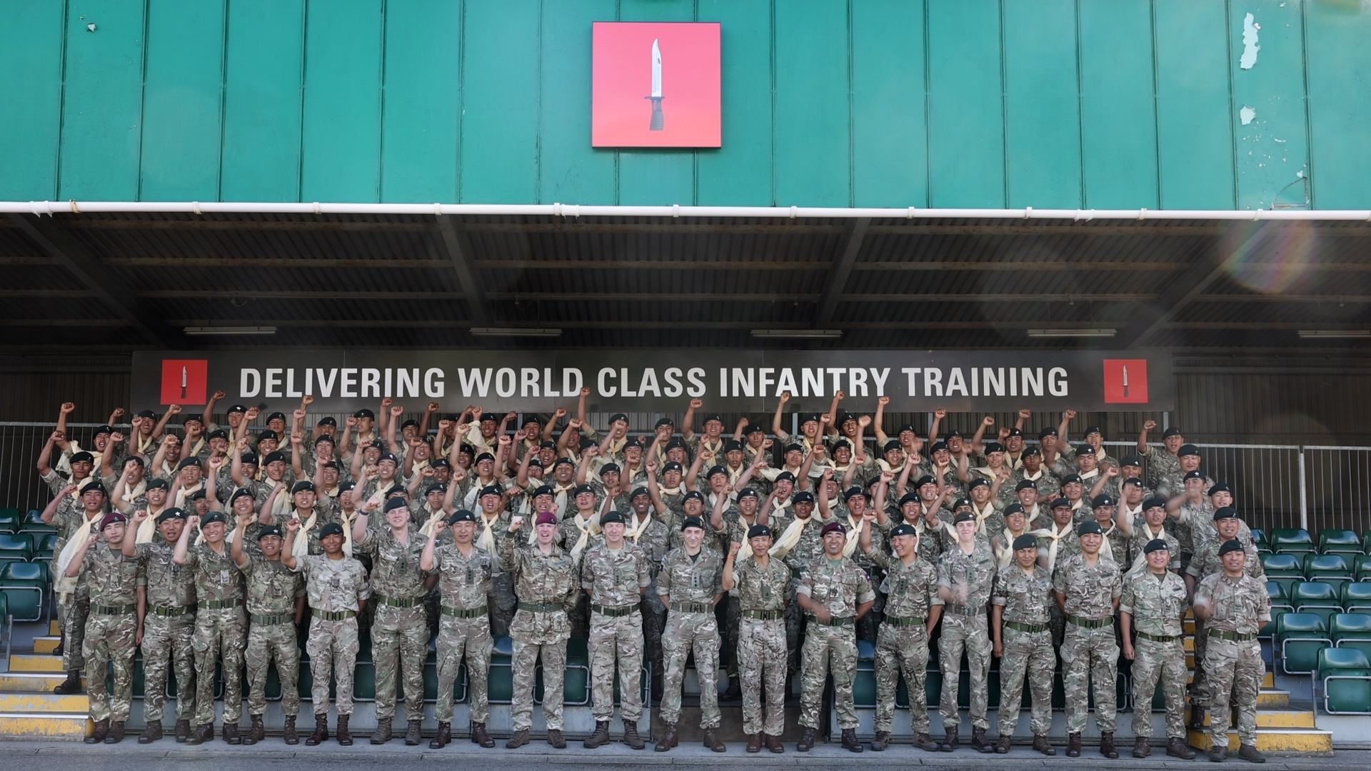 2 RGR Gurkha recruits