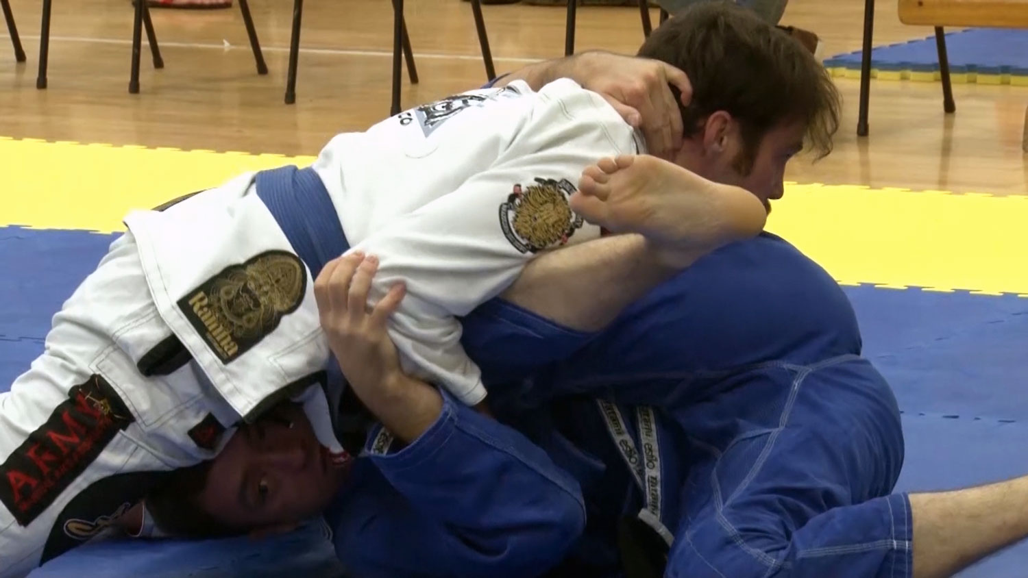Robert Long, blind Brazilian jiu-jitsu fighter