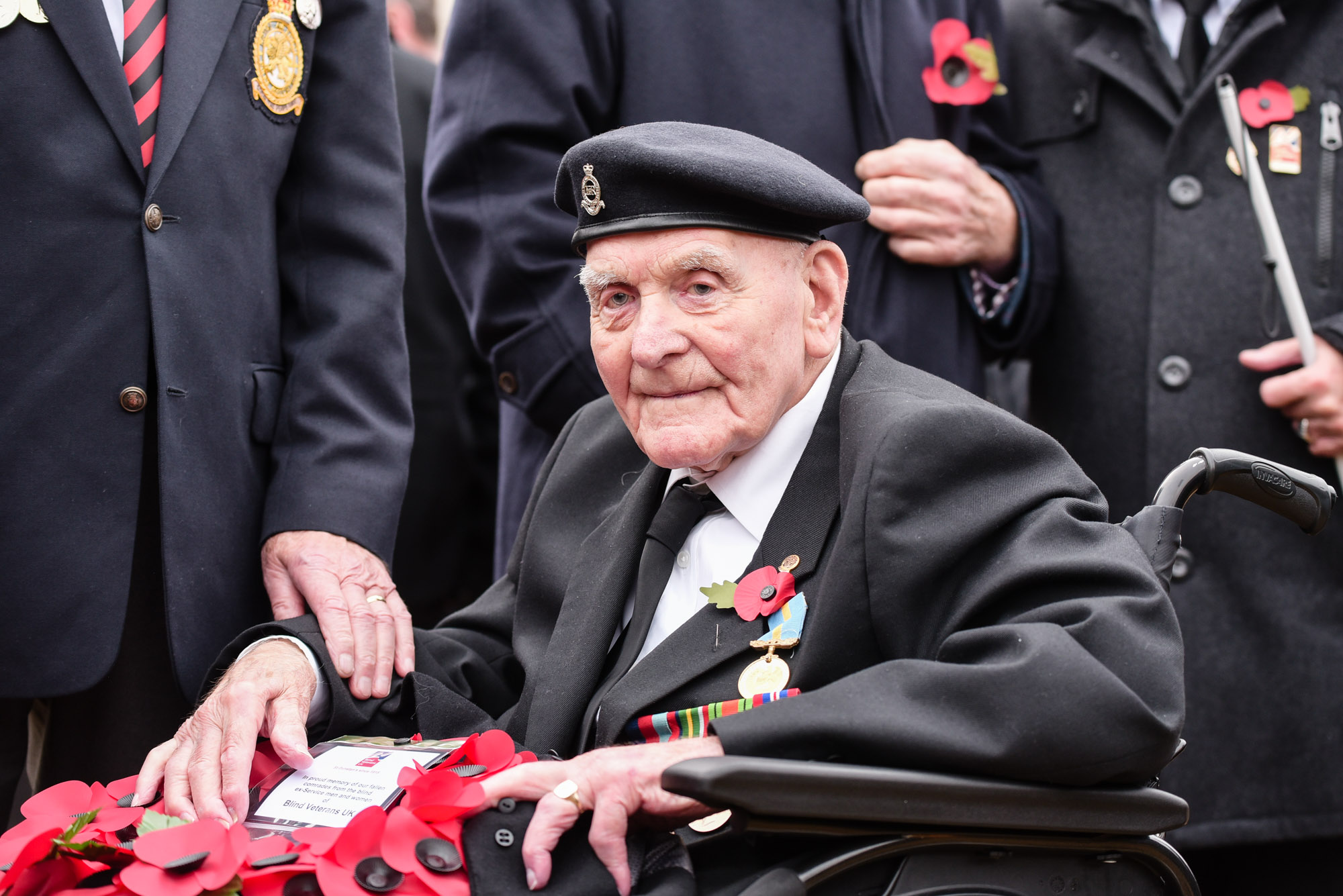 Ron Freer CREDIT Blind Veterans UK