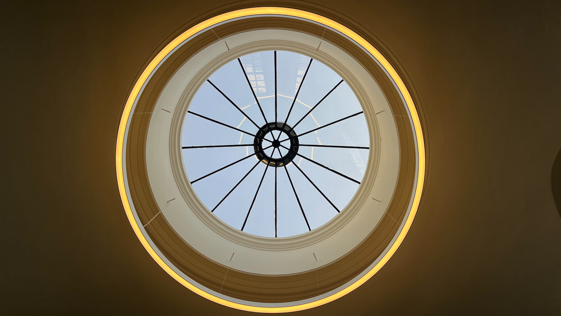 Roof lantern sky light inside relaunched Nelson Room 25032022 CREDIT BFBS.jpg