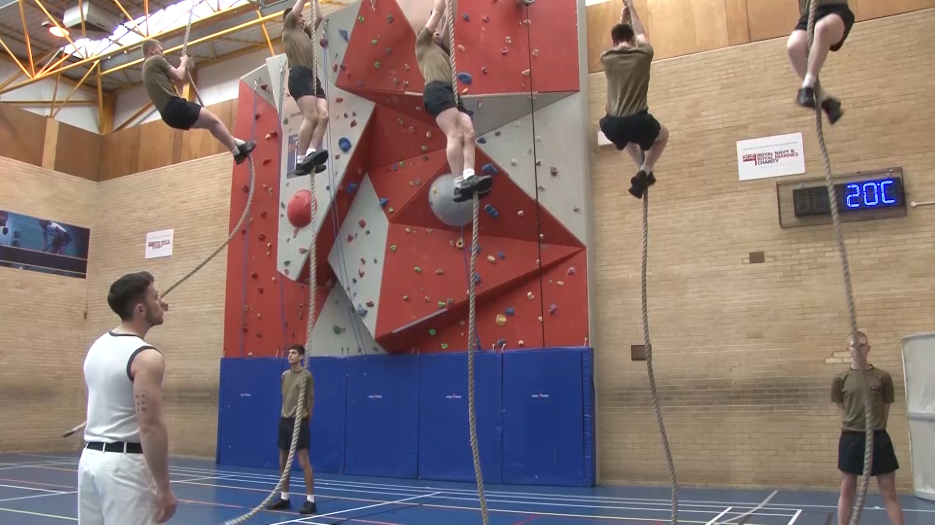 Royal Navy physical training
