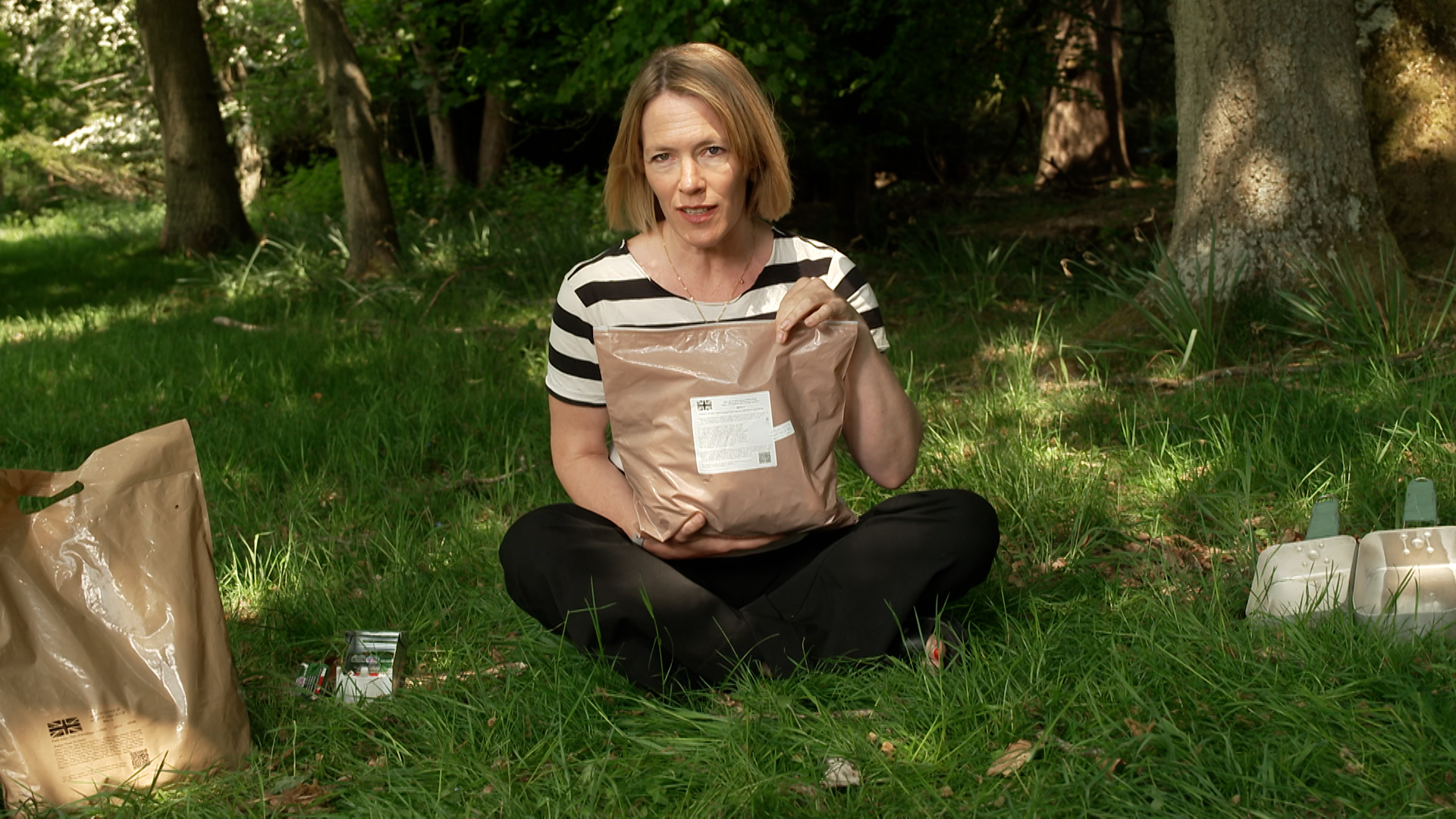 BFBS reporter Rosie Laydon samples the menu