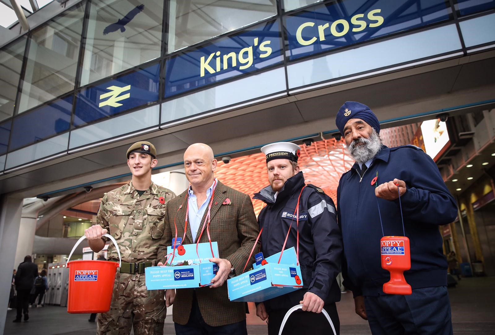 Ross Kemo was among the celebrities involved in this year's appeal (Picture: The Royal British Legion).