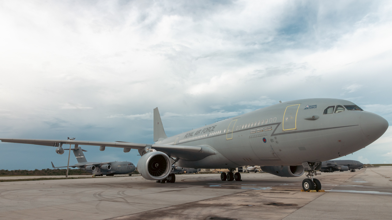 The Royal Air Force Voyager aircraft was flown to Guam to take part in Exercise Mobility Guardian 23 (Picture: Royal Air Force).