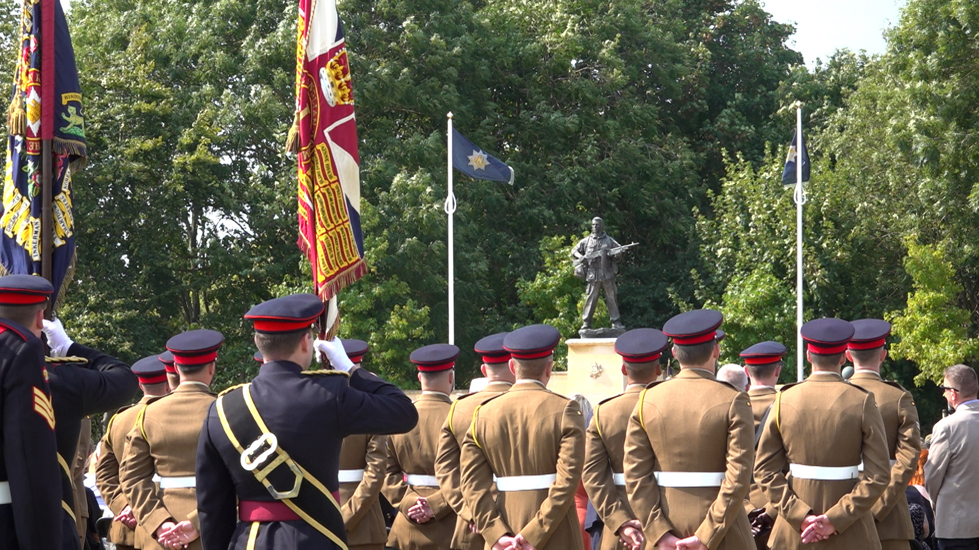 The Royal Anglian Regiment consists of three infantry battalions, two regular and one reserve