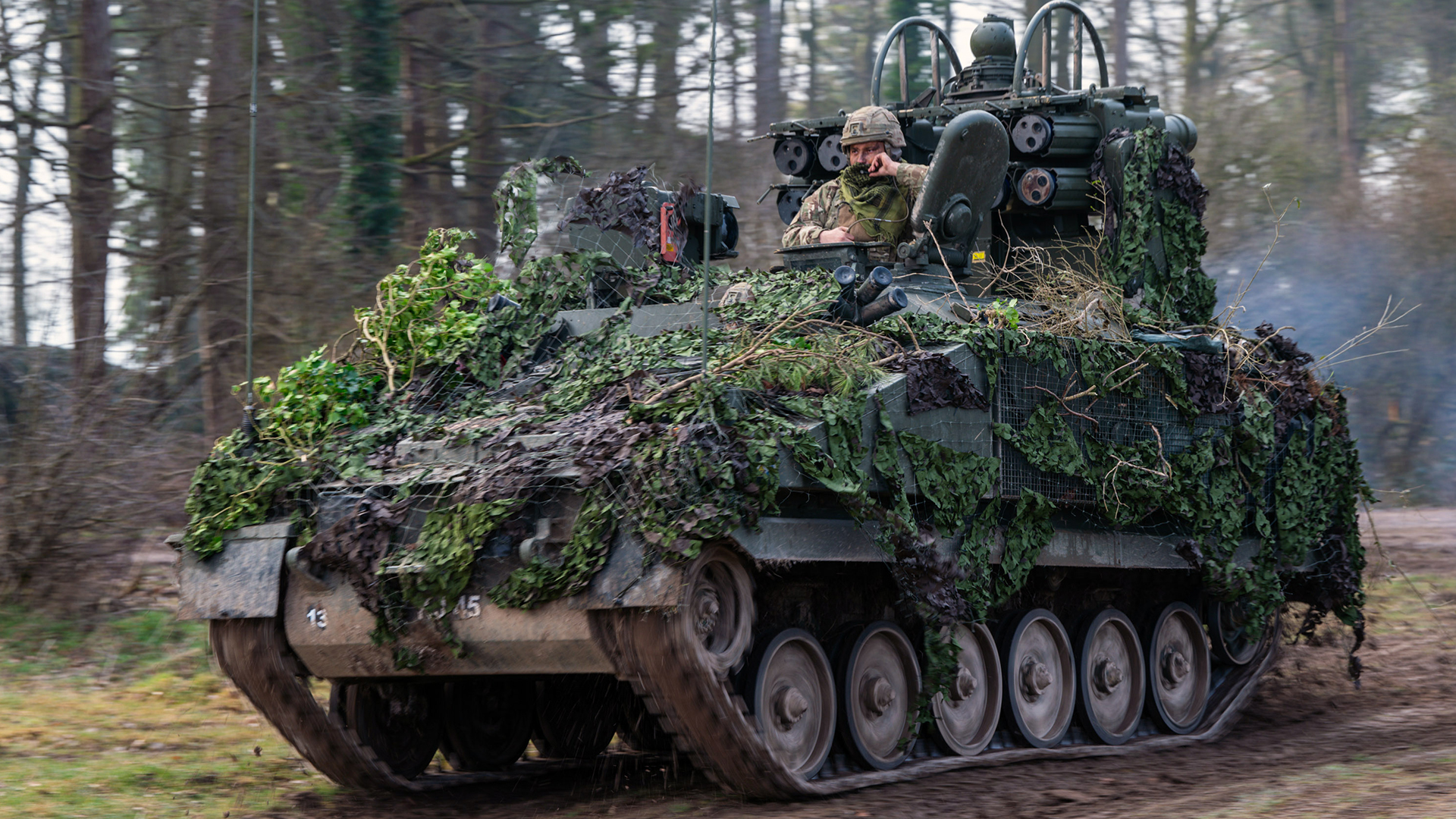 The Stormer - used by the Royal Artillery in the air defence role - is a lengthned and modernised version of the original 1960s CVR(T) design