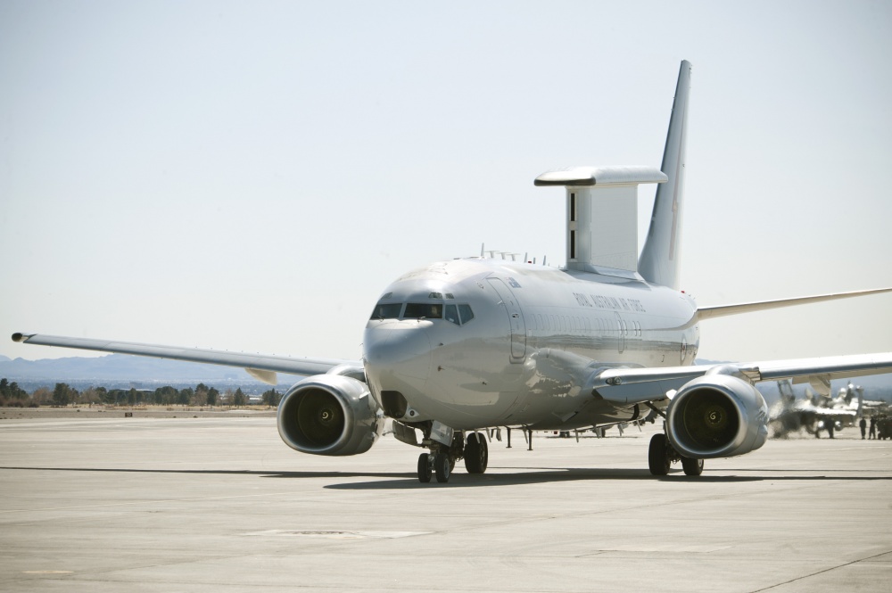 Cover image: A Royal Australian Air Force E-7A at Nellis Air Force Base in Nevada, USA (Picture: US Department of Defense).