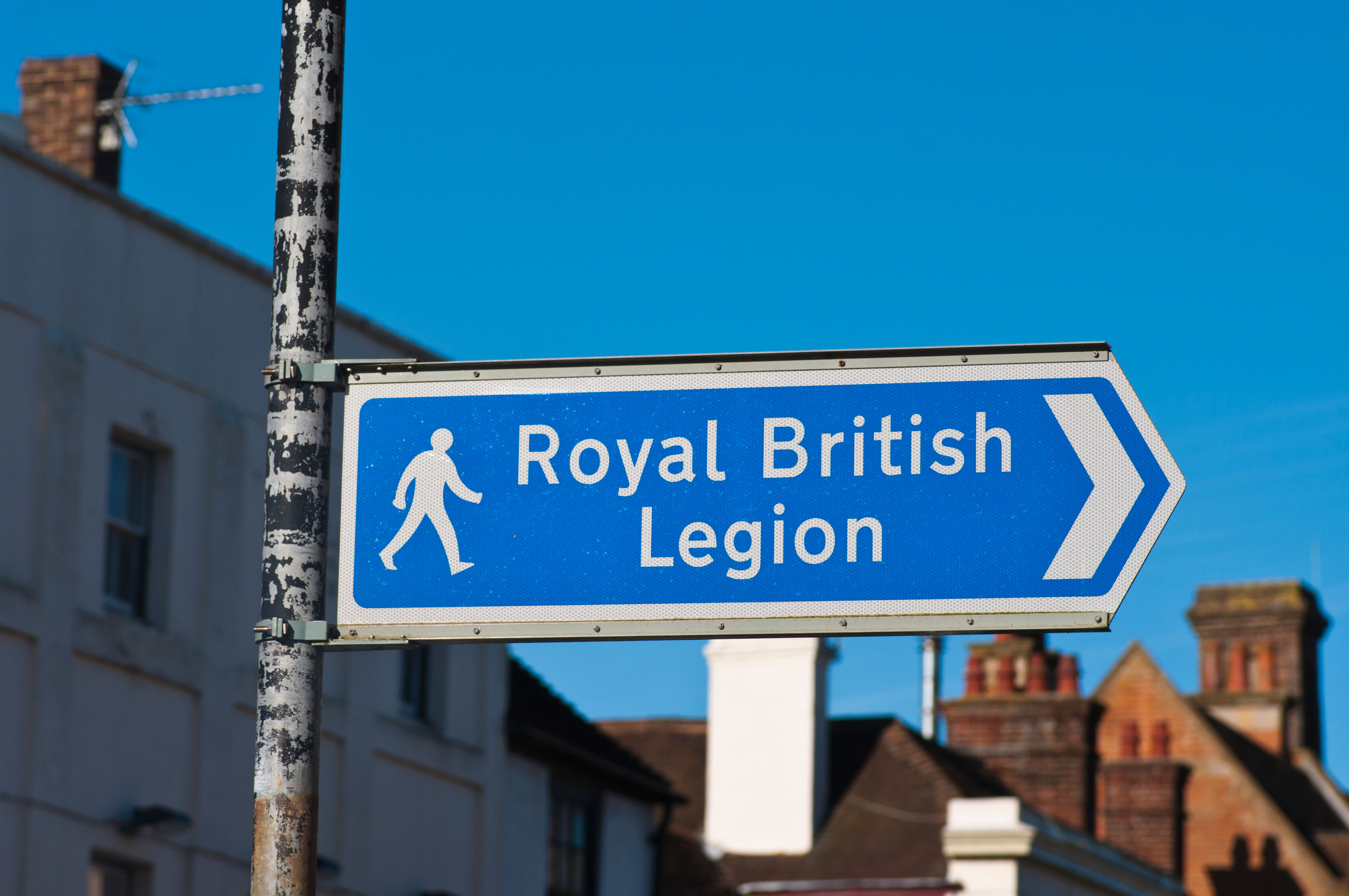 Royal British Legion sign