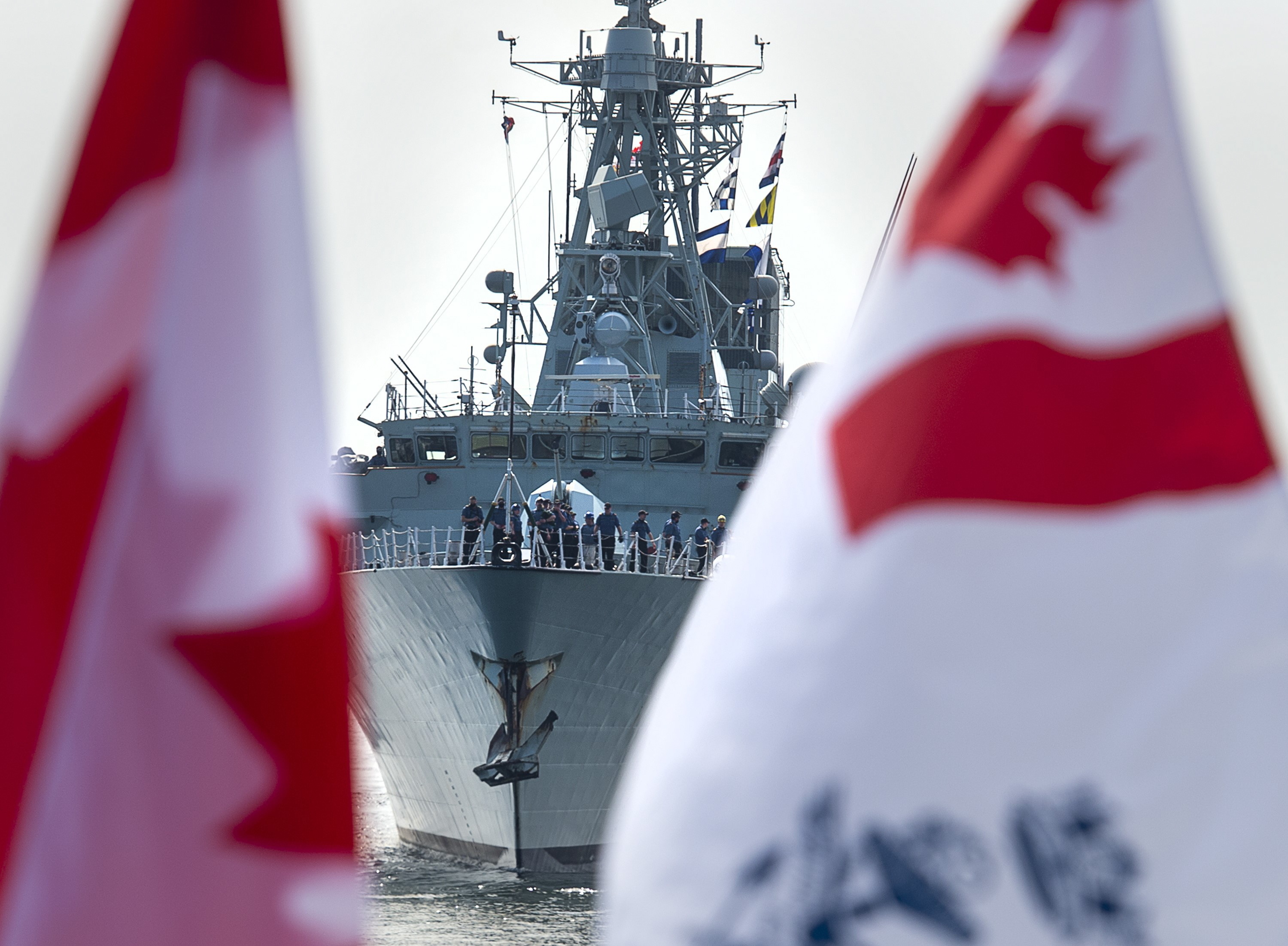 Cover image: Royal Canadian Navy vessel HMCS Fredericton (Picture: The Canadian Press/PA).