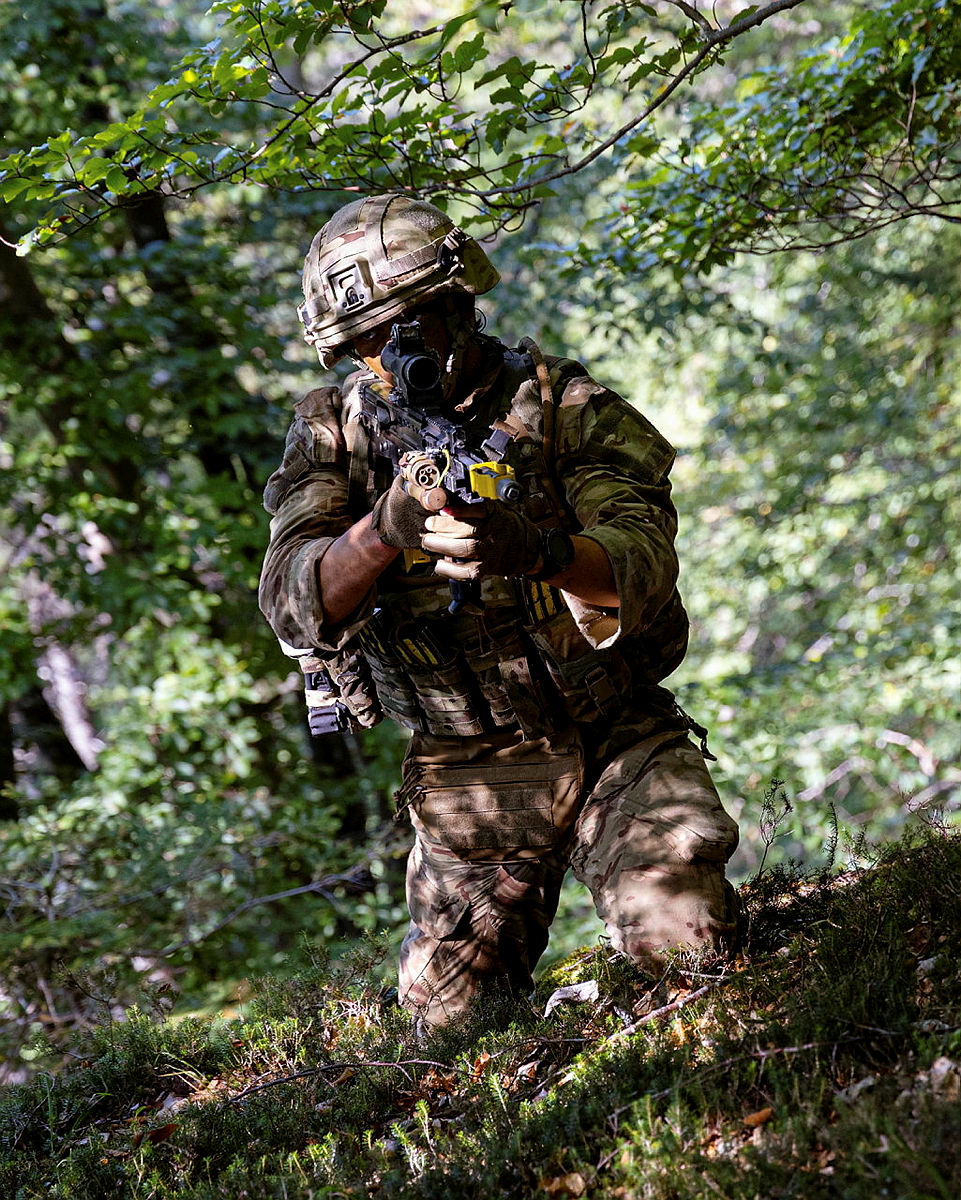 Royal Marine 45 Commando training raid Slovenian mountains