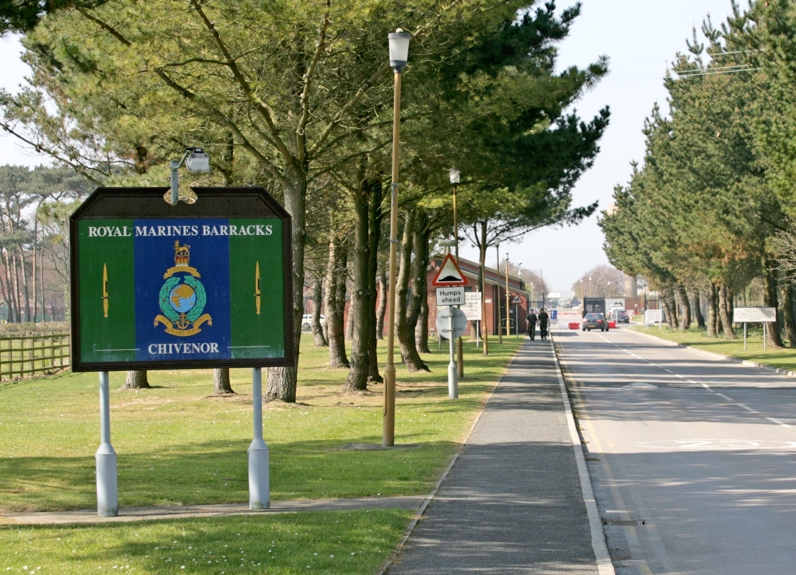 Royal Marines Barracks Chivenor (Picture: PA).