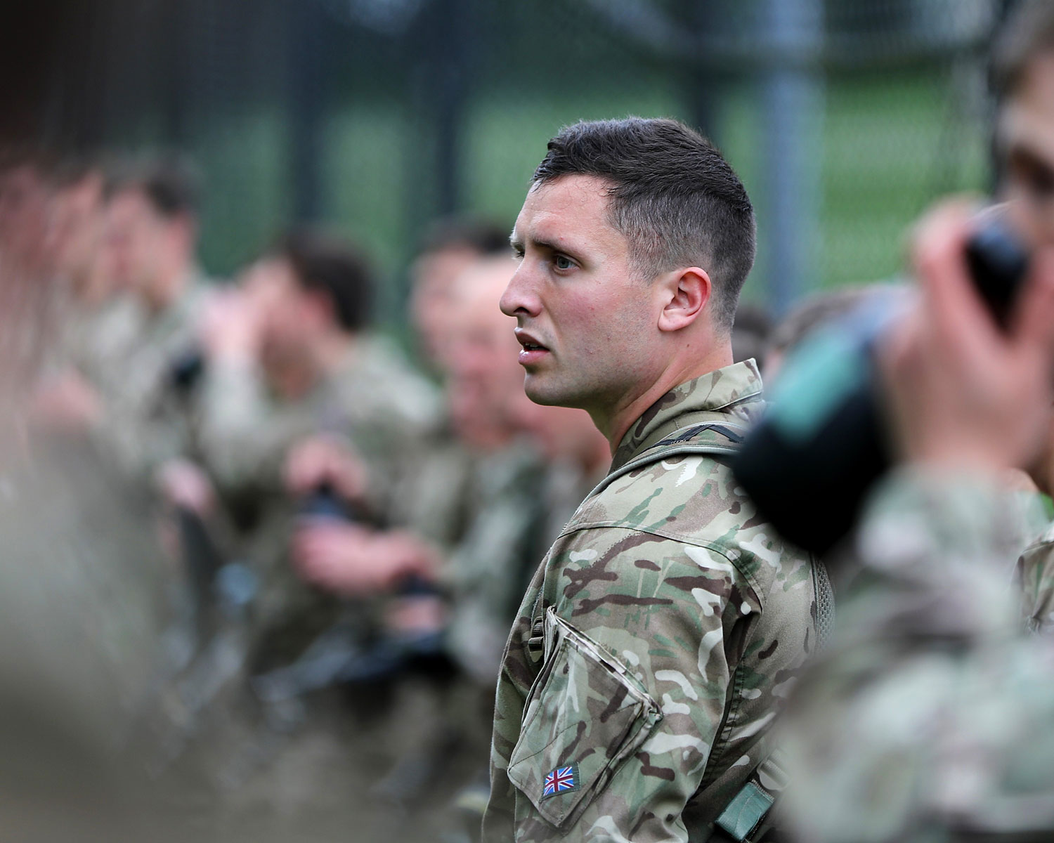 Royal Marine training