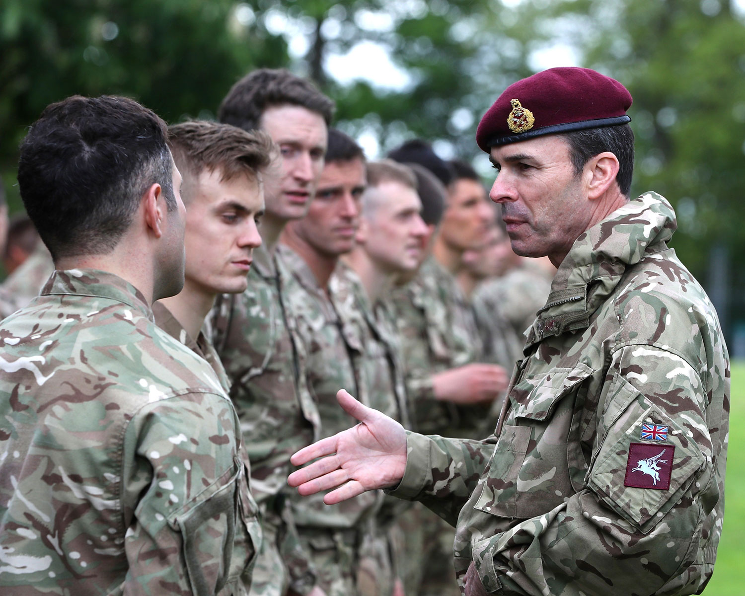Royal Marine training