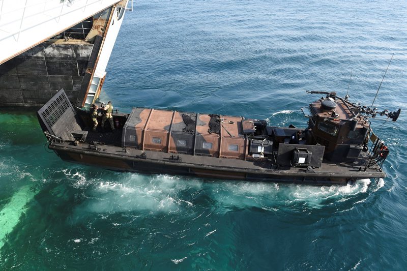 Royal Marine Landing Craft HMS Bulwark