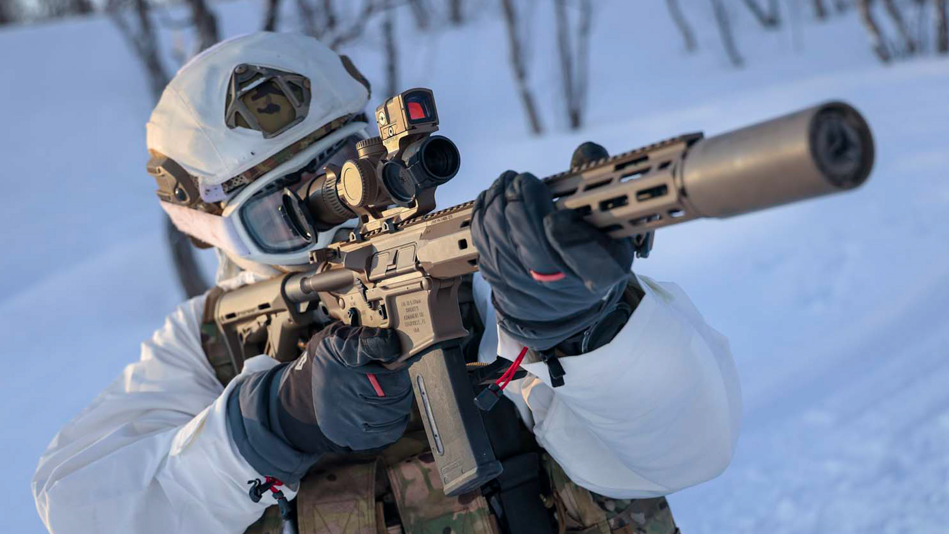 A Royal Marine with the KS-1