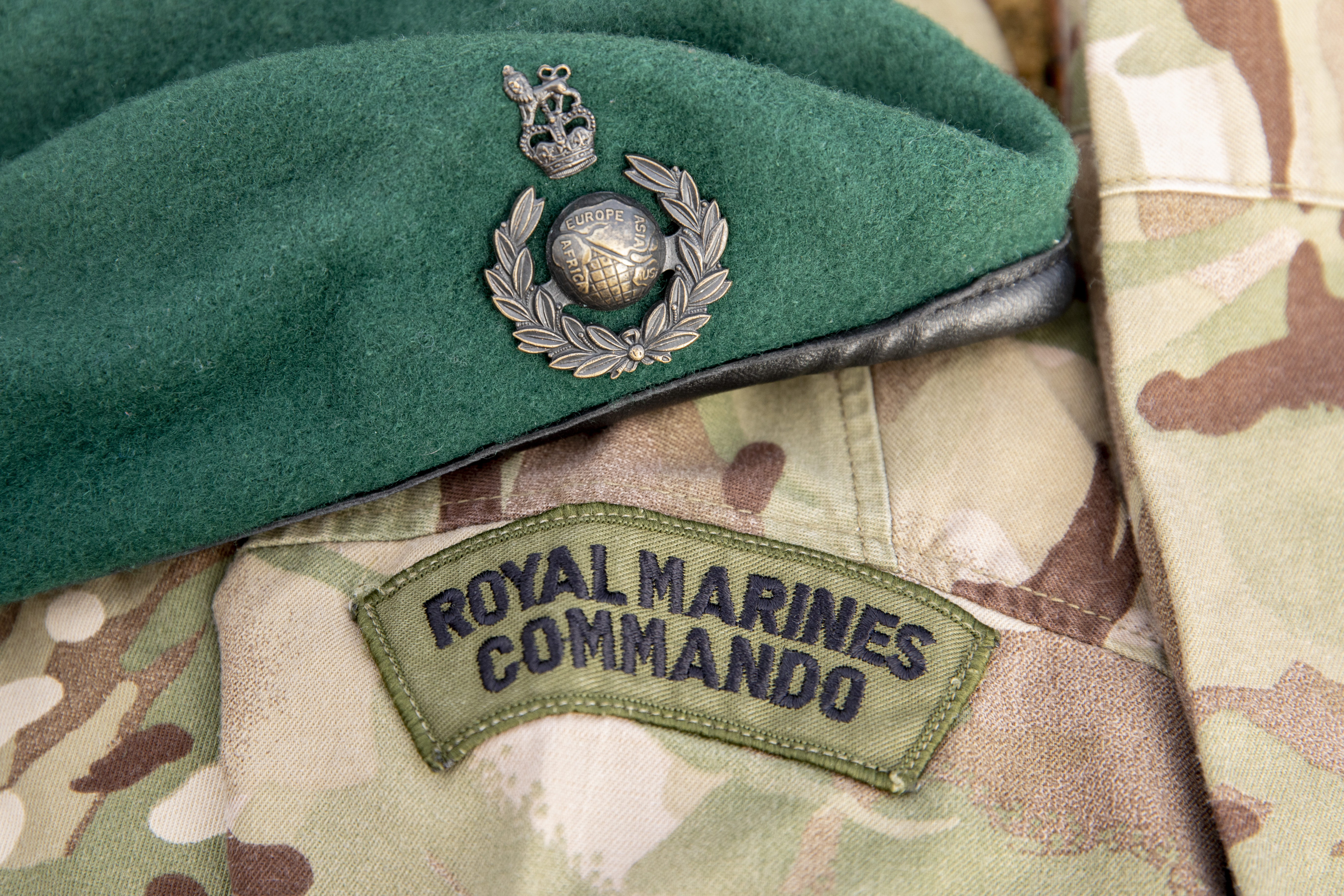 The coveted green beret. Credit: BFBS