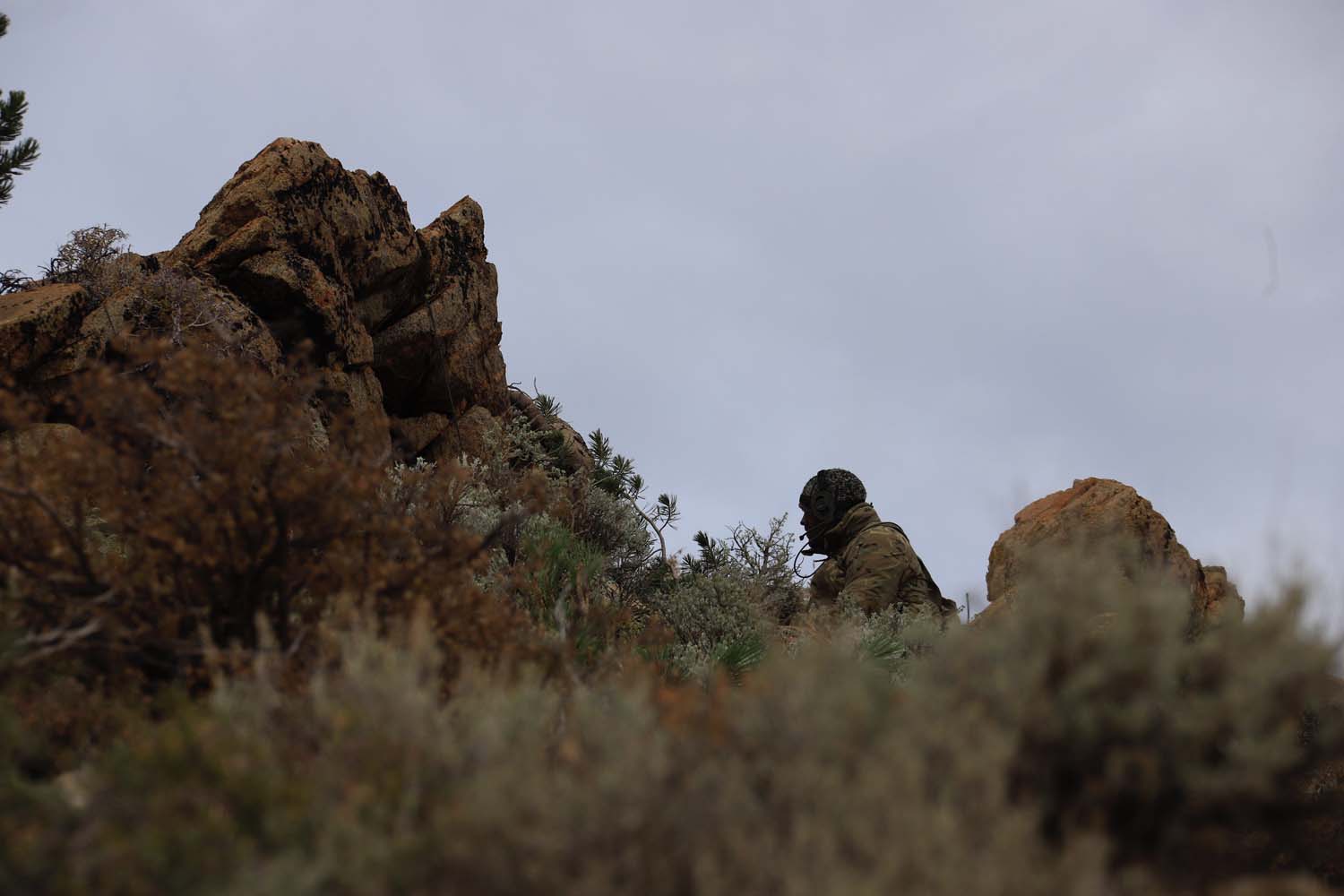 Royal Marines 40 Commando Exercise Tactical Mojave Desert California 211220 CREDIT ROYAL NAVY