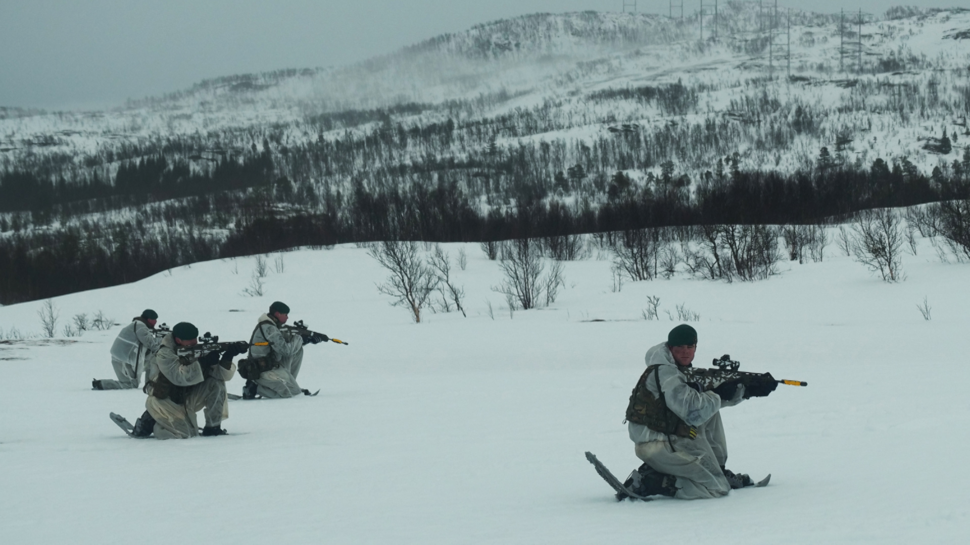 Royal Marines Arctic training Norway