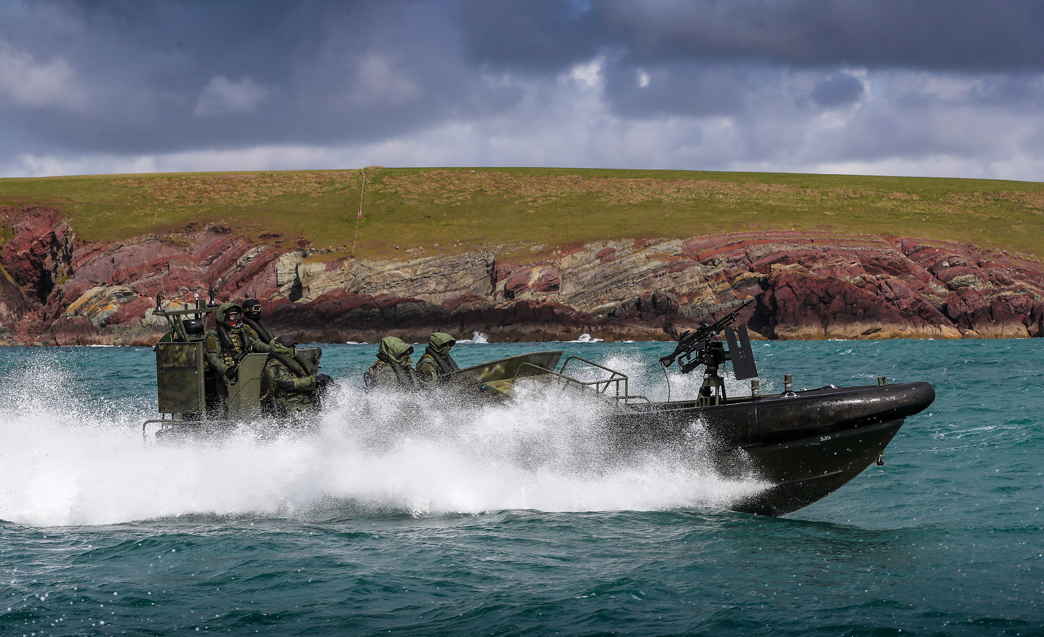Royal Marines Exercise Dragon Fire