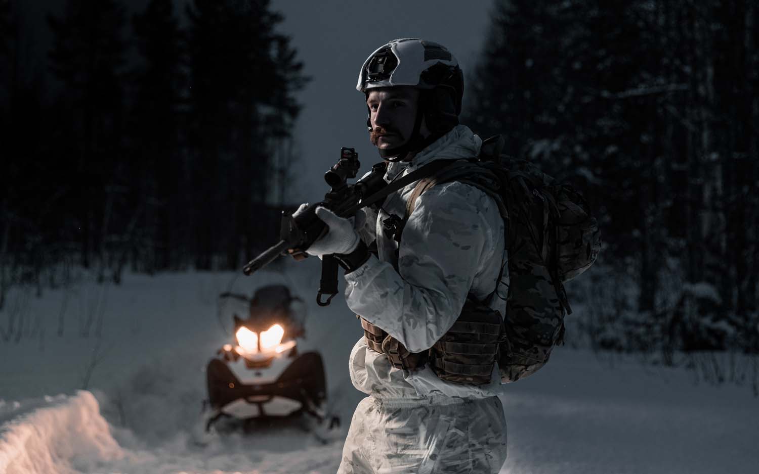 Royal Marines have completed their Arctic training combat week 12032021 CREDIT ROYAL NAVY