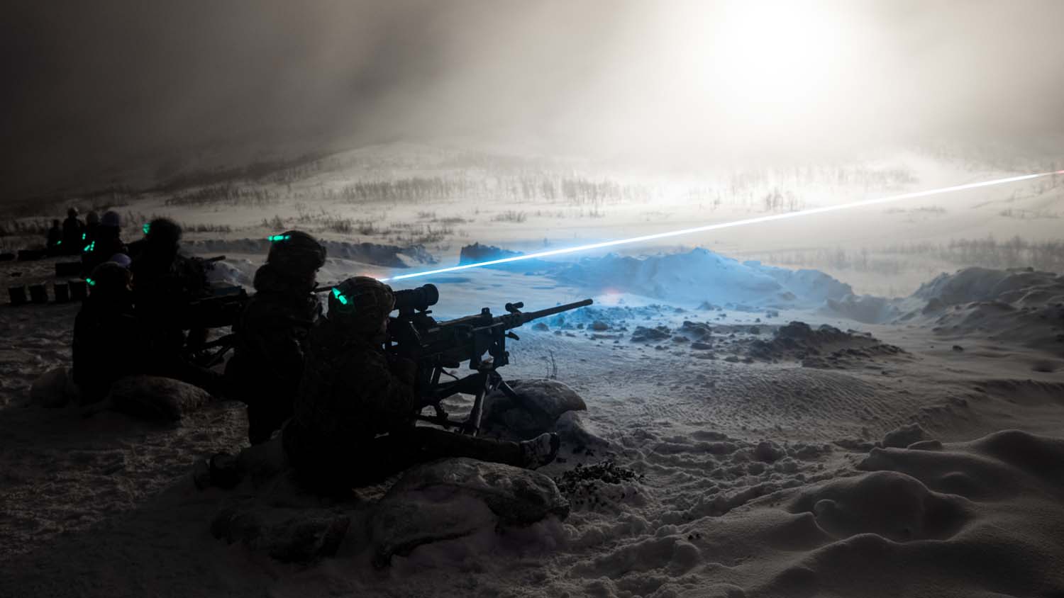 Royal Marines have completed their Arctic training combat week in the mountainous region 12032021 CREDIT ROYAL NAVY