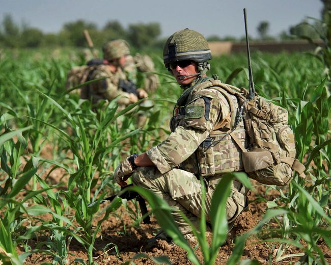 Royal Marine in Helmand 