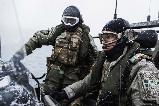 British personnel have been on exercise in Norway this year (Picture: Royal Navy).