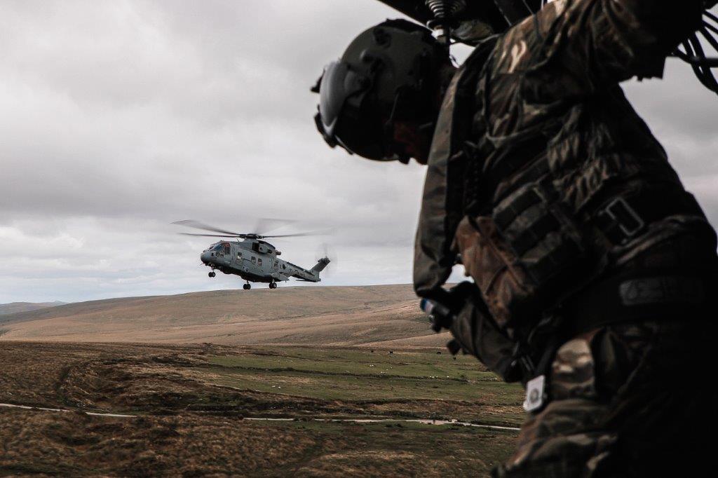 Royal Marines on pilot rescue training 060919 CREDIT Royal Navy