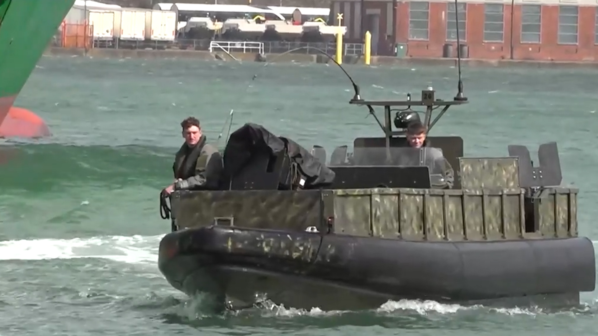 Royal Marines wearing FRISBO CREDIT BFBS 200423