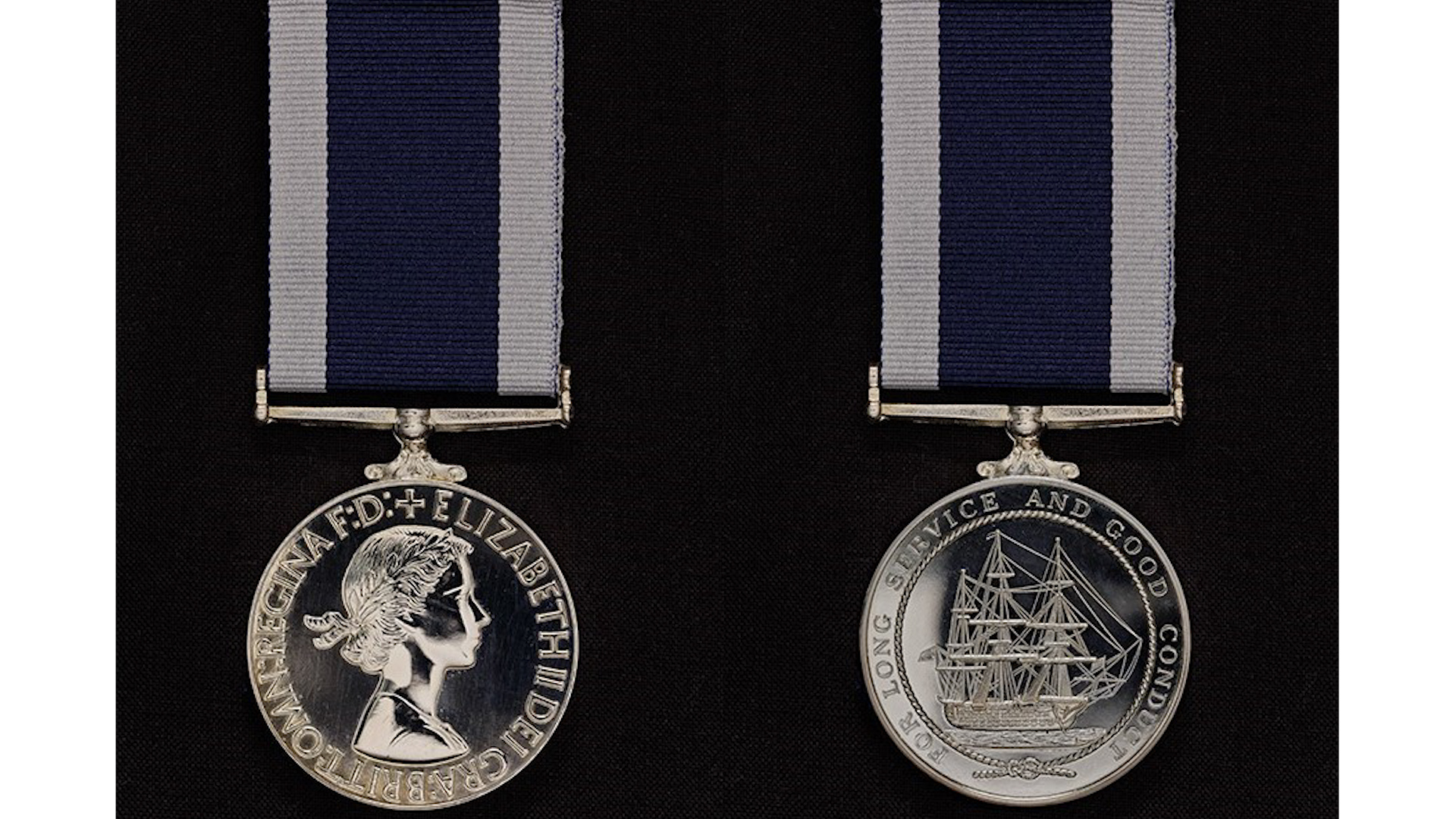 Royal Navy Long Service and Good Conduct Medal (Picture: MOD).