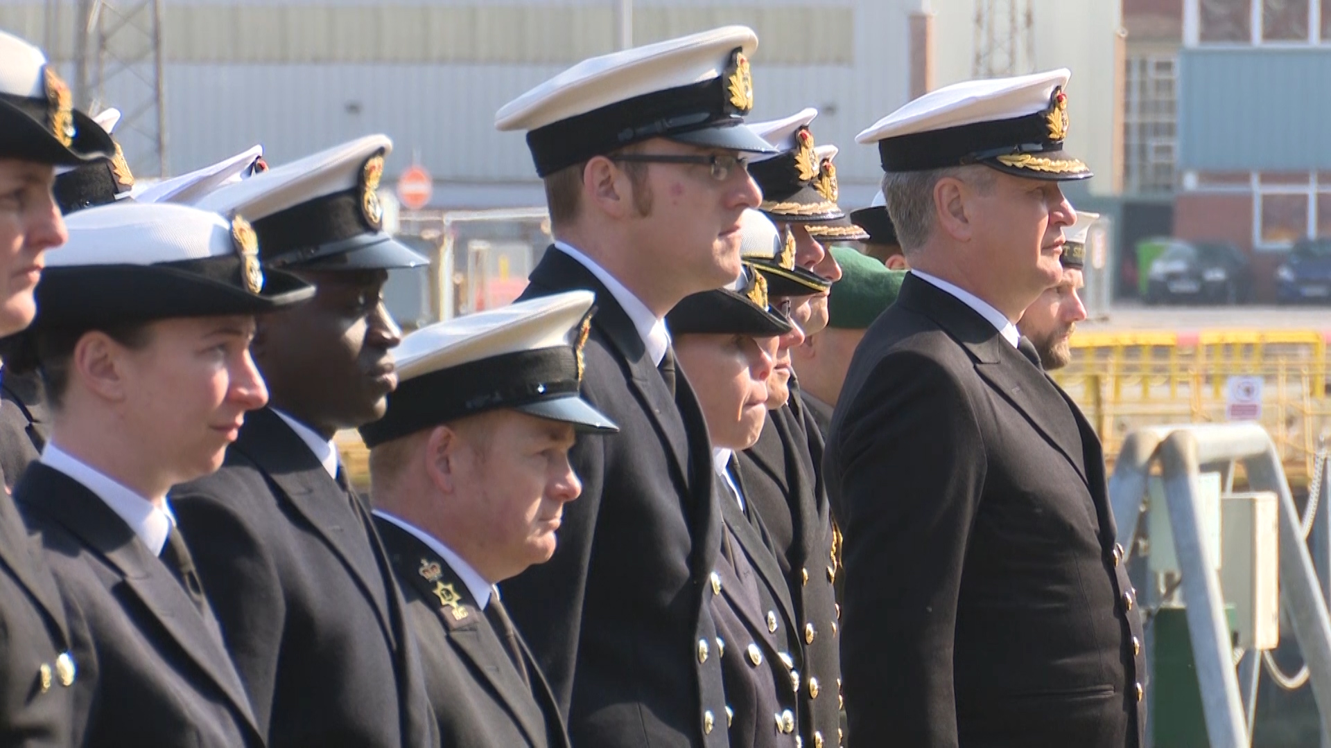 Royal Navy Building Dedication
