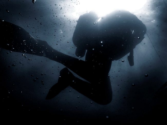 Royal Navy Diver - Pic MoD