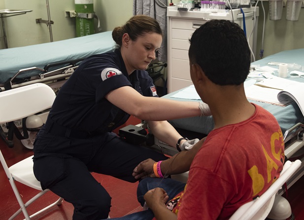 Royal Navy Medics Join An American Humanitarian Mission 081218 Royal Navy