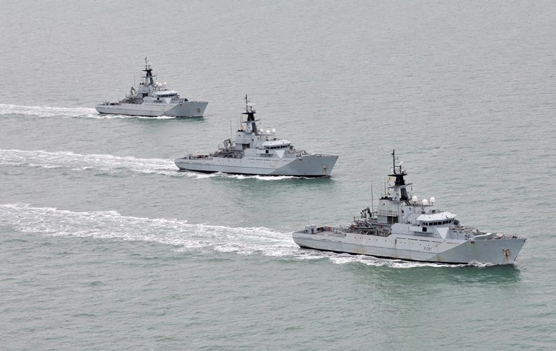 Royal Navy Batch 1 Offshore Patrols Vessels (OPVs)