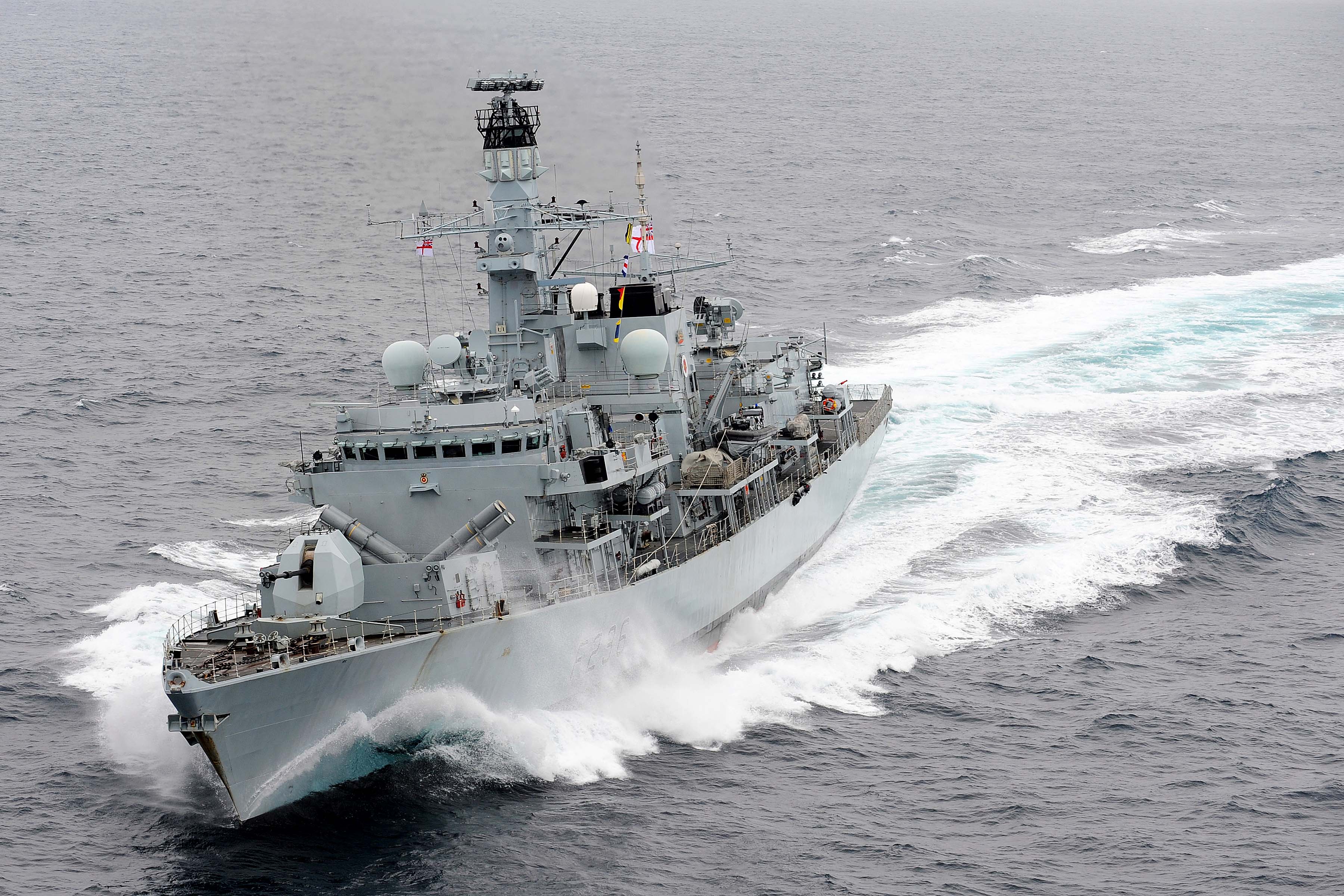 HMS Montrose, who has been deployed to the region, will be replaced by HMS Duncan (Picture: MOD).