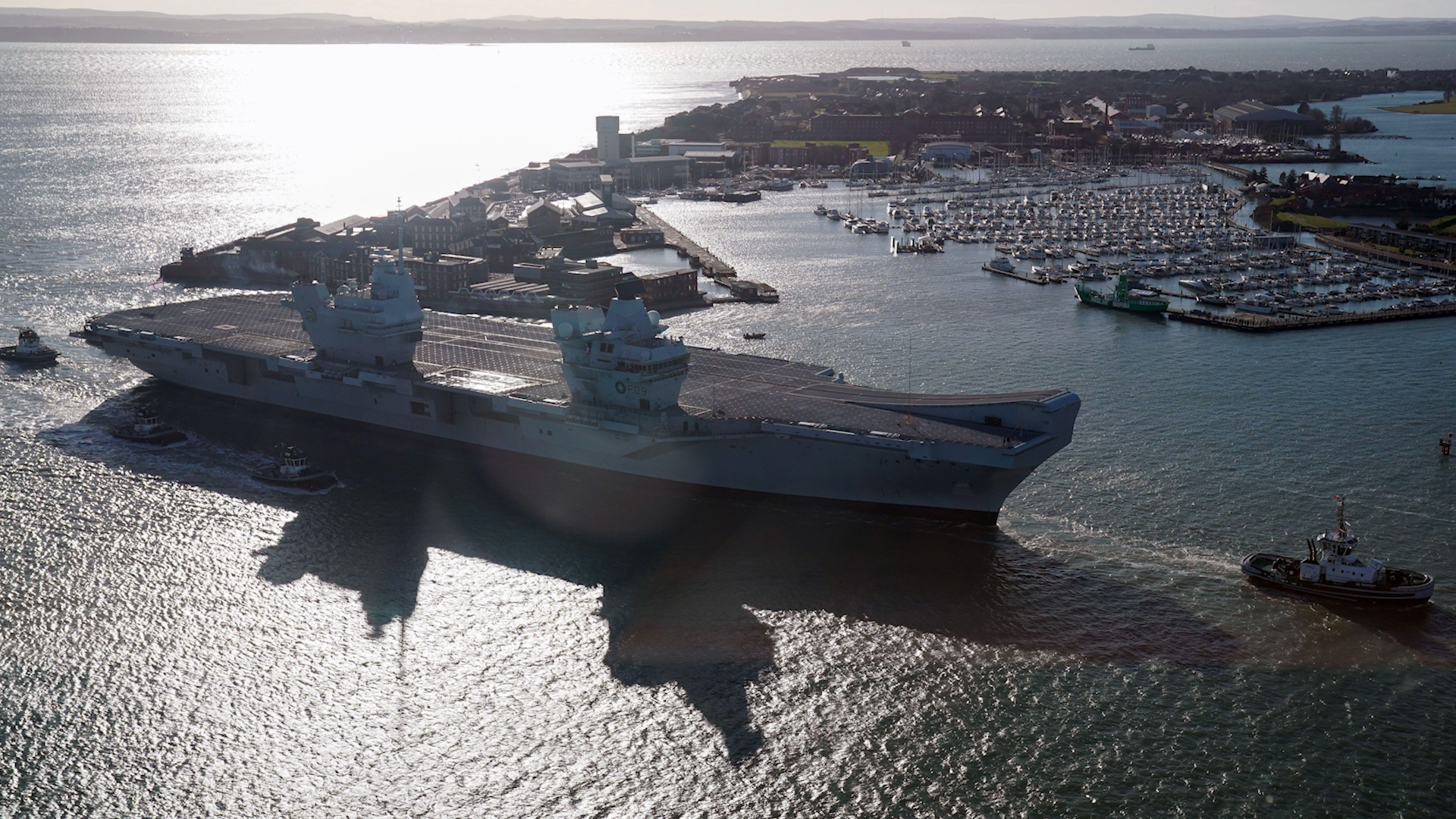 Royal Navy aircraft carrier HMS Prince of Wales (Picture Alamy).