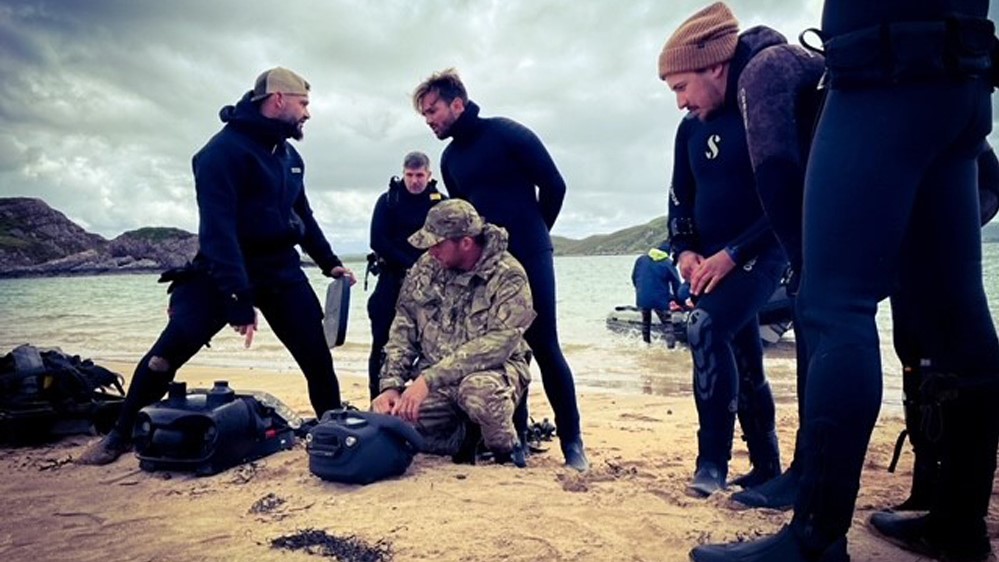 Royal Navy bomb disposal and mine warfare experts training their Ukrainian counterparts on the waters of Loch Ewe 21072023 NO REUSE CREDIT PA WIRE, PA IMAGES.jpg