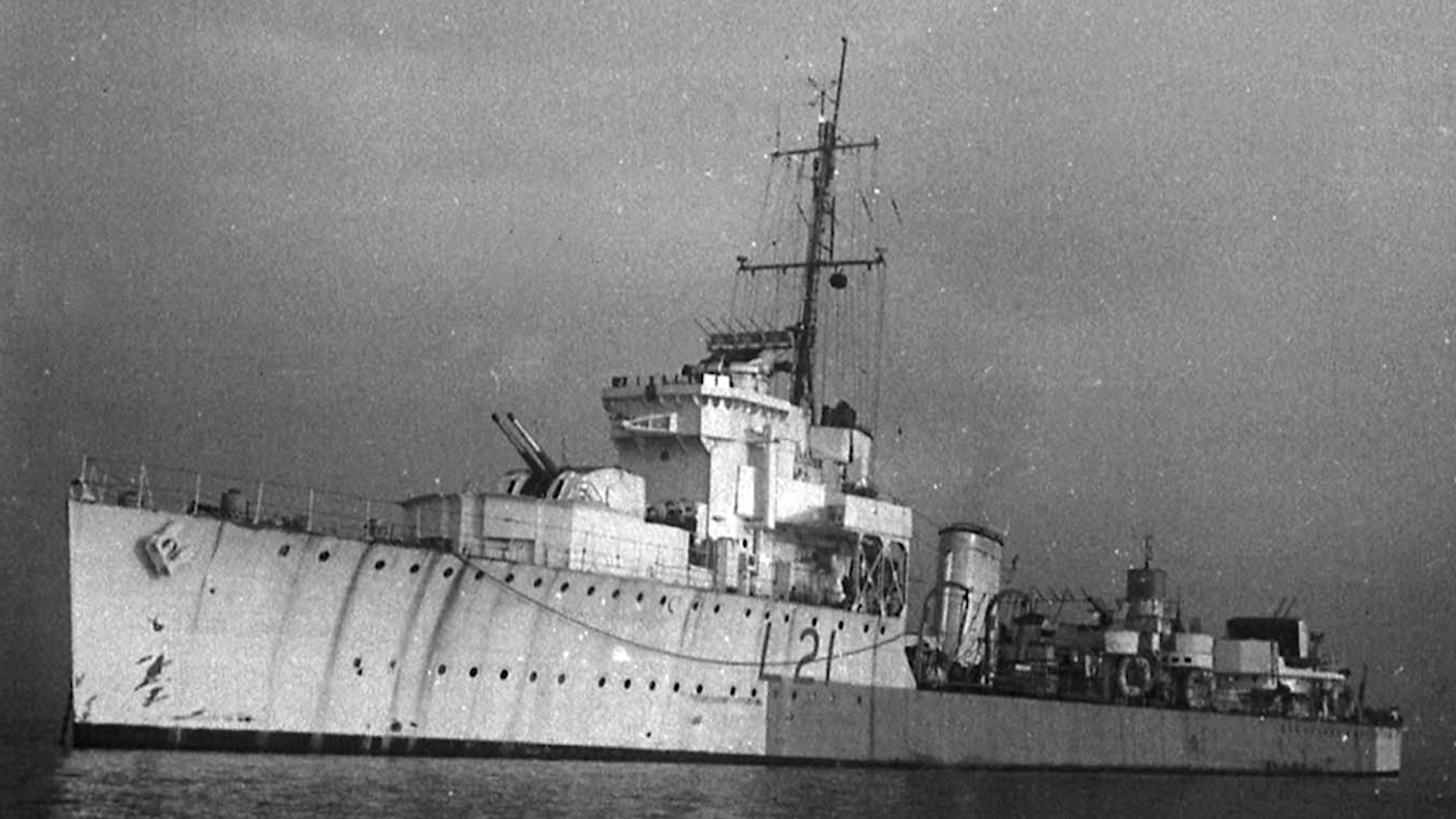 Lt Cdr Manners was the captain of HMS Viceroy for the last 18 months of the war (Picture: Royal Navy).