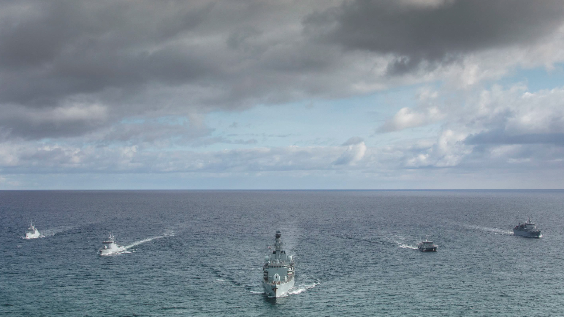 Cover image: The task group is made up of vessels from the UK, Latvia, Lithuania and Estonia (Picture: MOD).