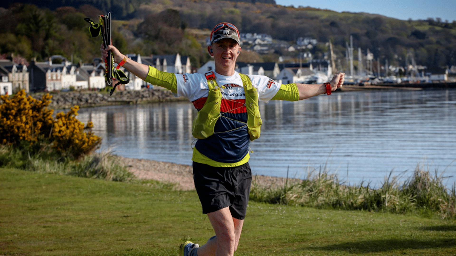 Royal Navy officer Lieutenant Commander Alex Miles fundraising for Royal Navy & Royal Marines Charity (RNRMC) and Alabaré 060724 CREDIT Alex Miles RNRMC
