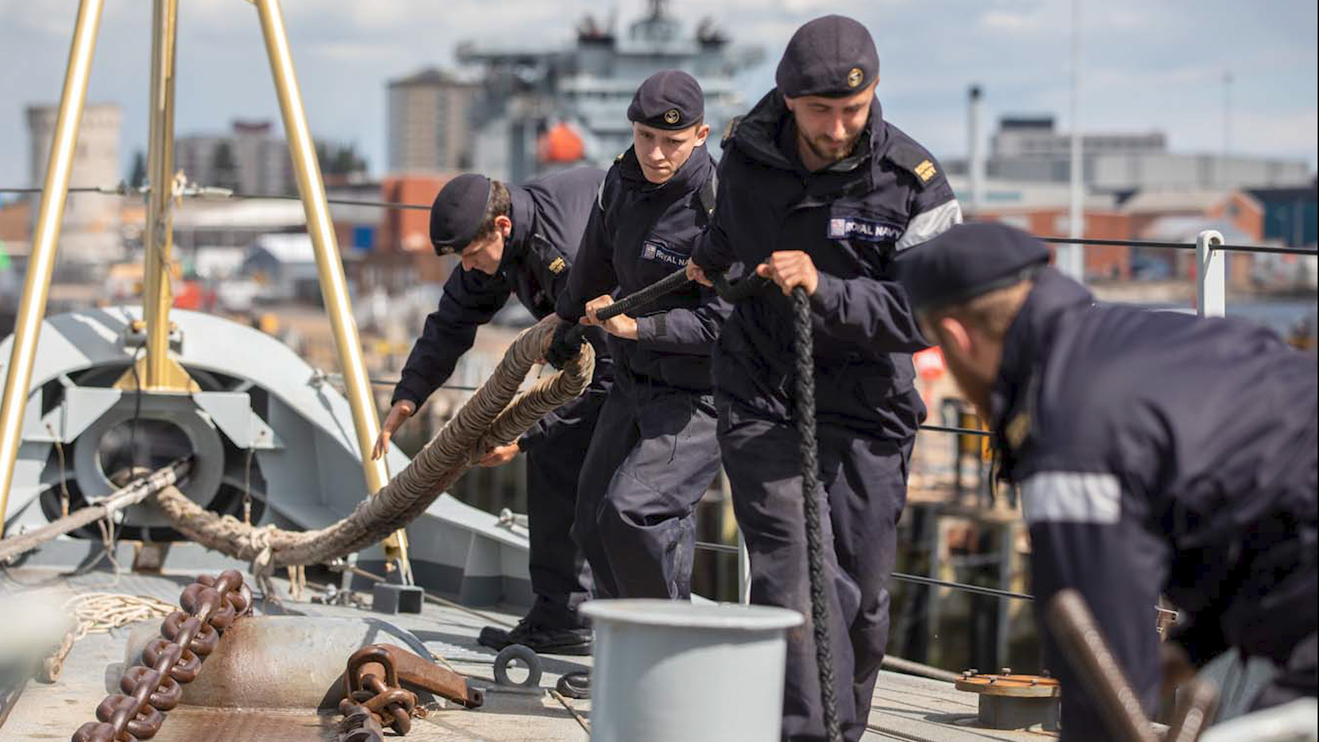 The Type 23 frigate is spending two weeks at sea undergoing trials (Picture: Royal Navy).