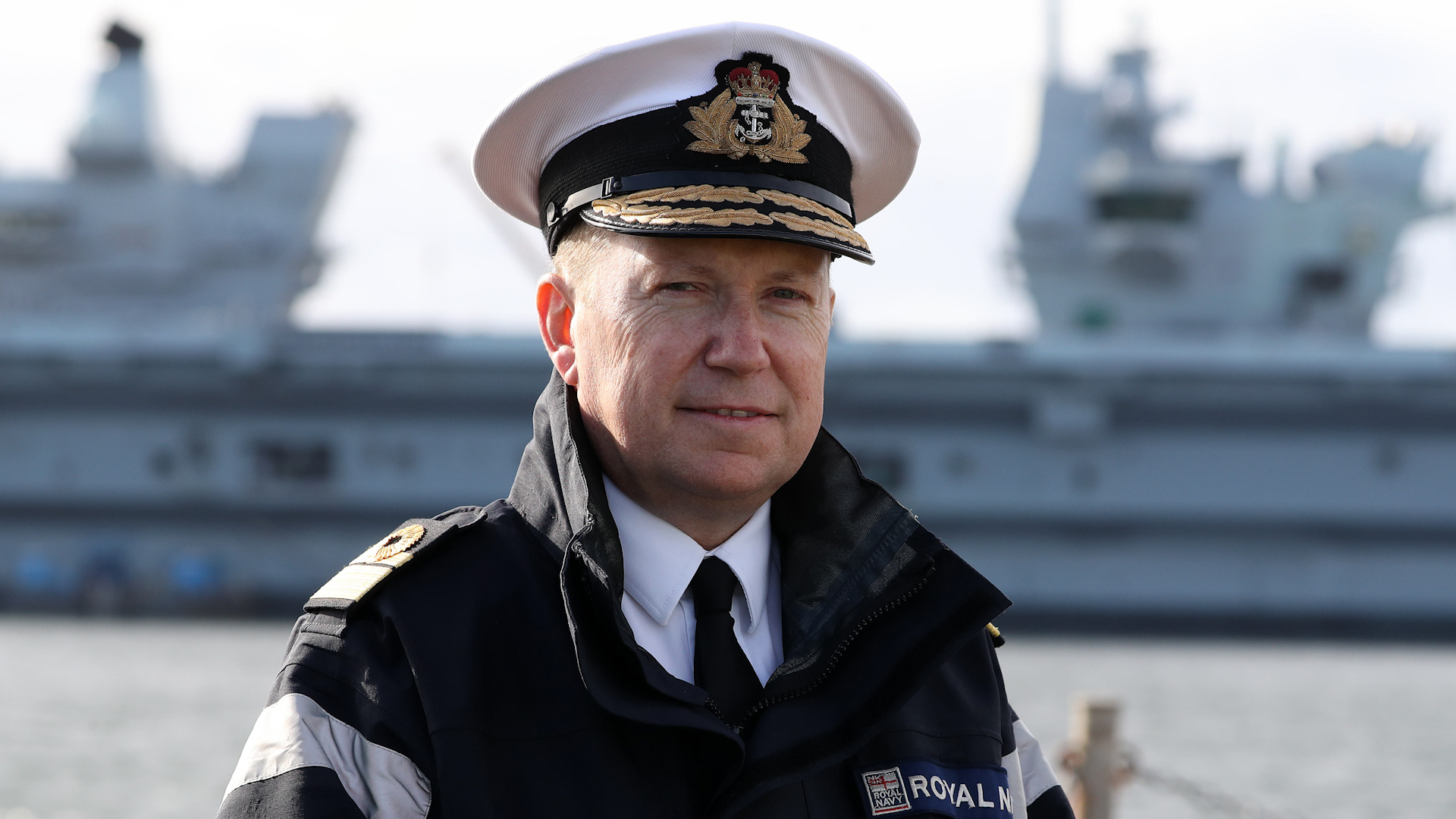 Royal Navy's Rear Admiral Martin Connell